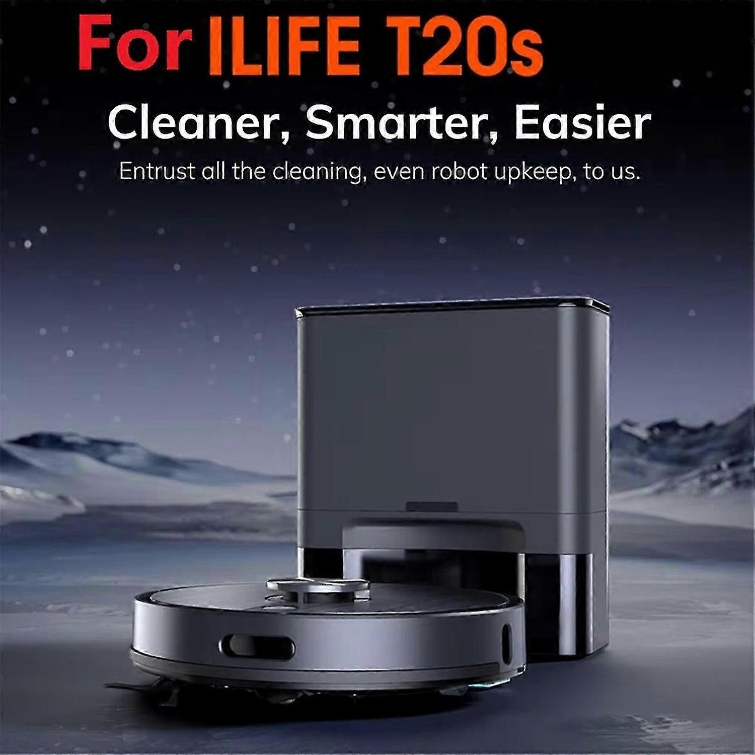 For ILIFE T20S,A20,Polaris PVCR 3600 Filter Side Brush Mop Cloth Part