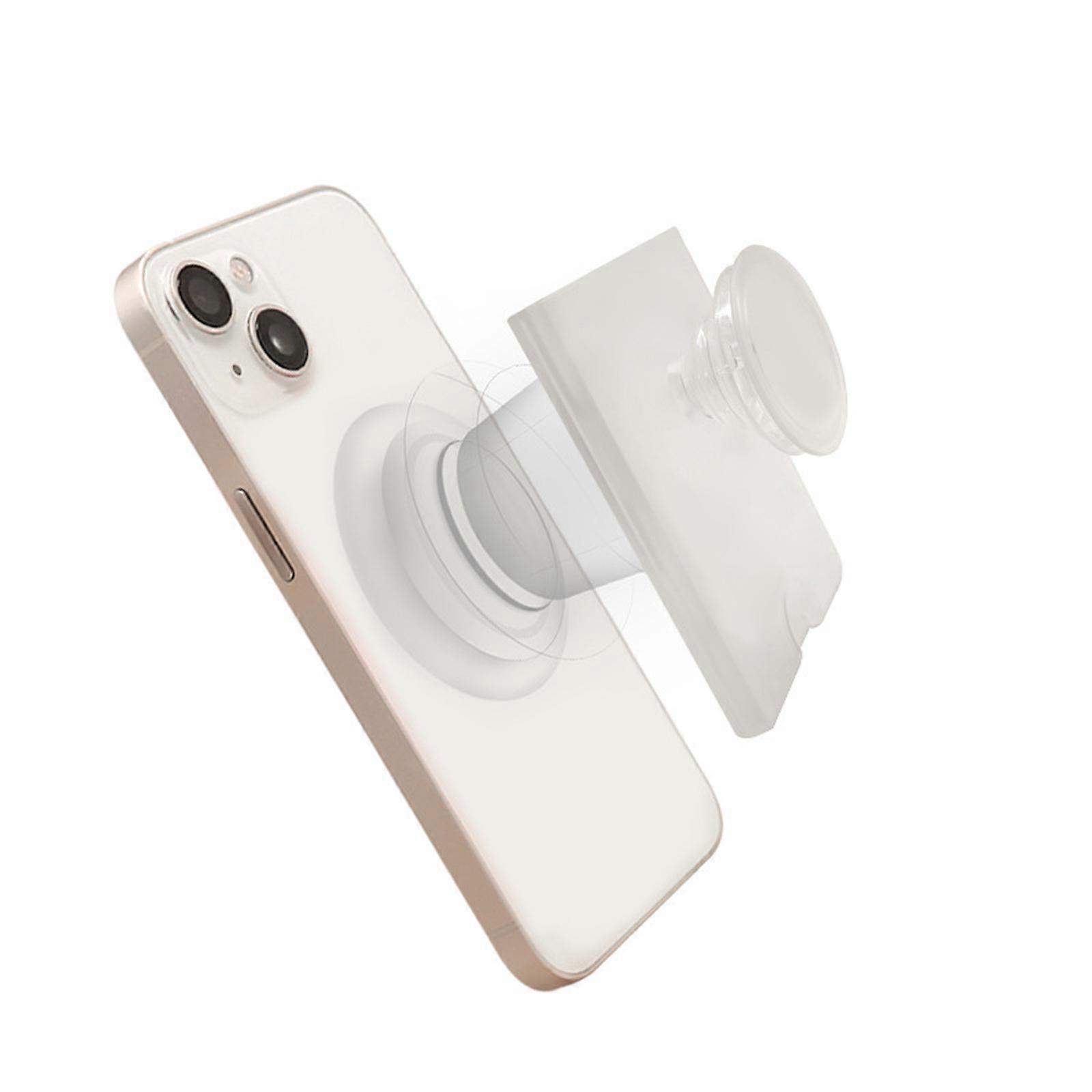 Detachable Magnetic Card Wallet Phone Stand With Clip Universal For Smartphone Devices Office Commute Use CL