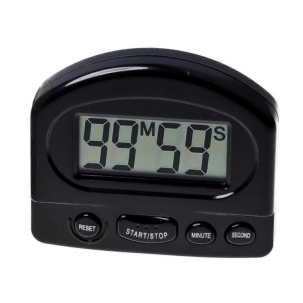 Digital Timer Cooking Electronic for Time Keeping Large Display Black