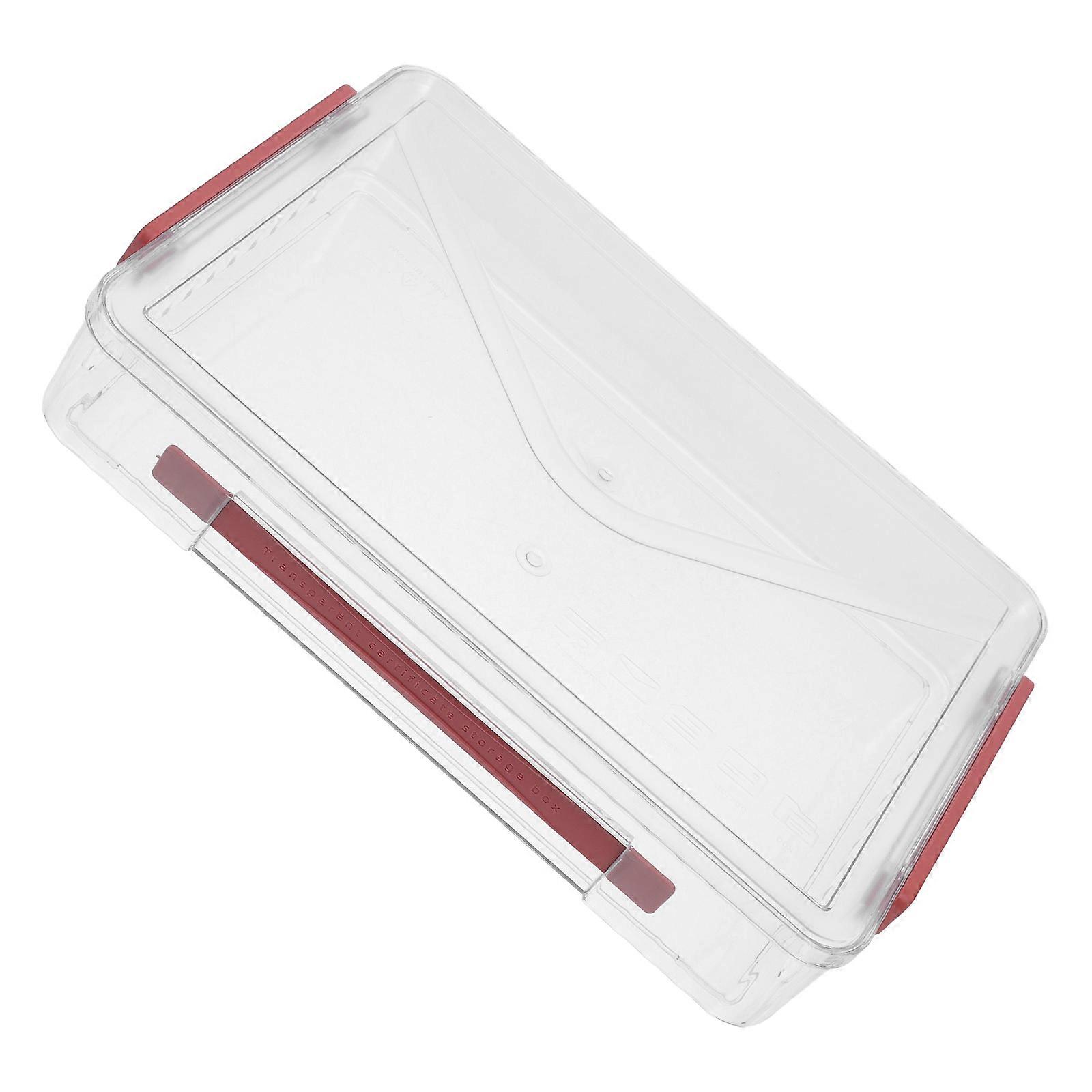 Document Storage Box for Document Safety Portable Storage Box