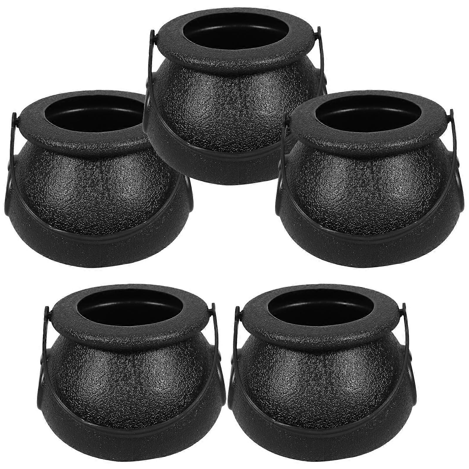 Halloween Candy Bucket Cauldrons for Storage 15 Pieces