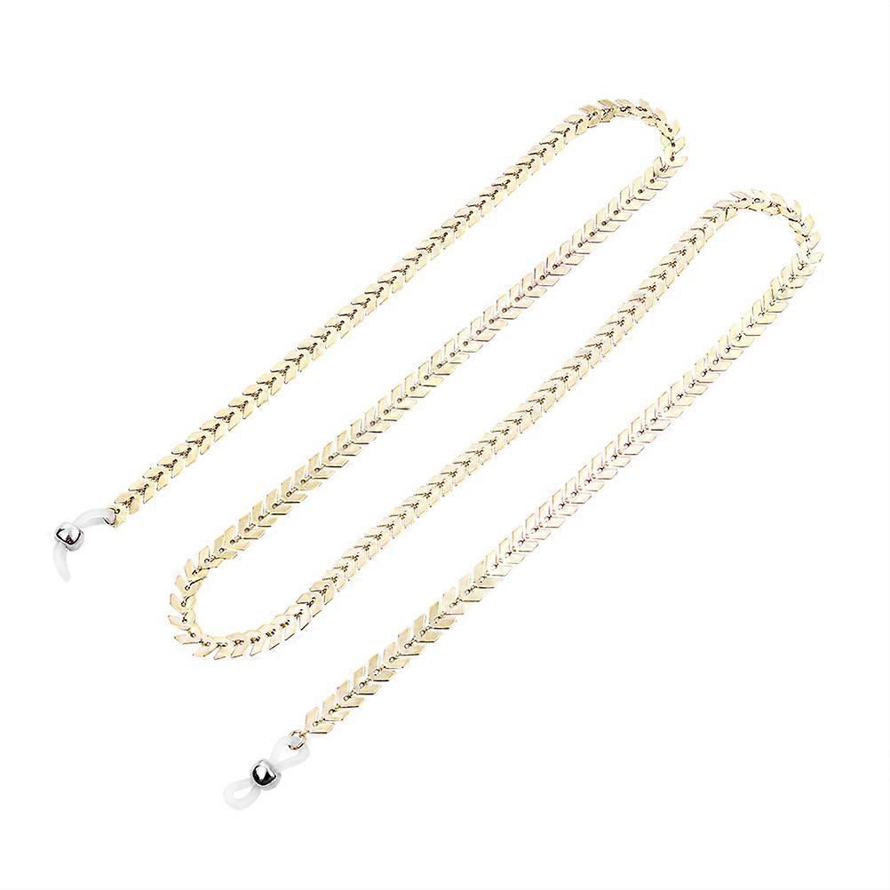 Spectacles Chain Golden Eyeglass Chain for Fashion Use