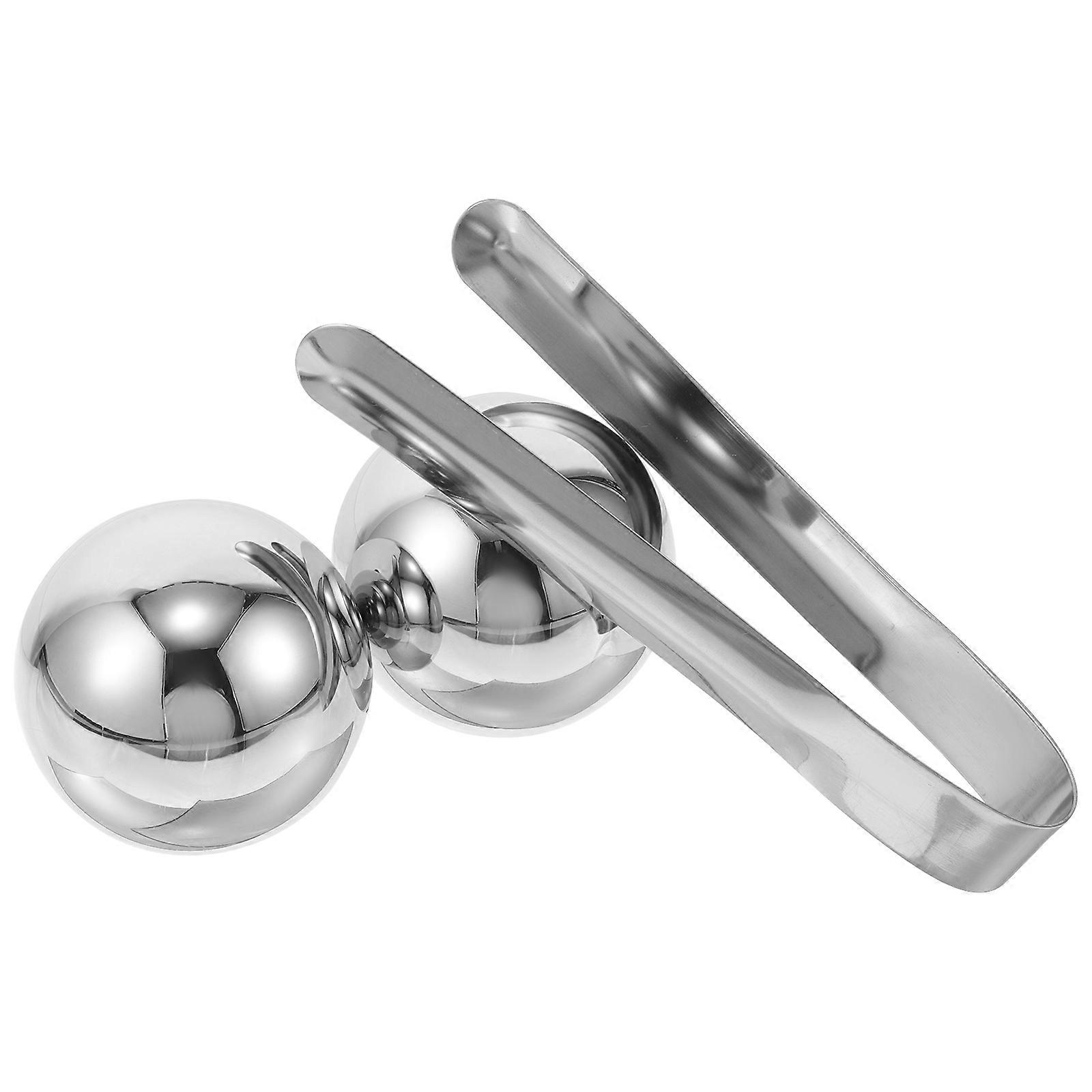 Reusable Ice Spheres For Enhancing Beverage Chilling - Stainless Steel Cooling Balls For Coffee Tea Wine - Spherical 5 Sets