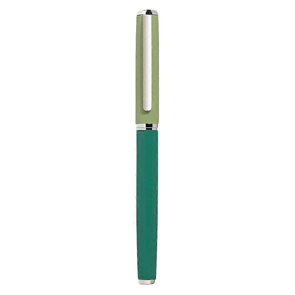 Writing Pen Calligraphy Pen for Writing Use 6Pcs Green Student Set