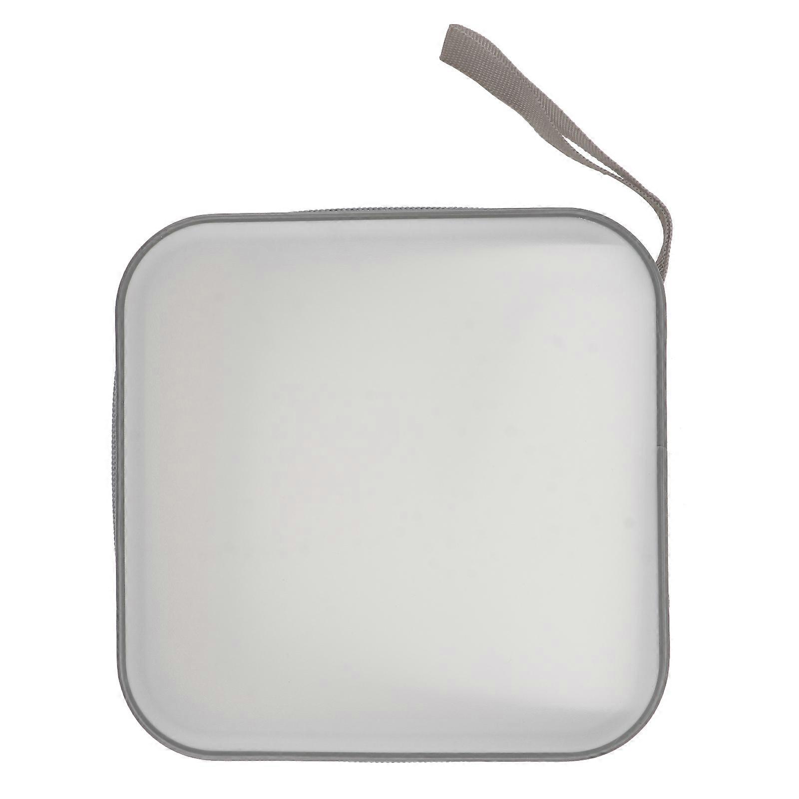 Cd Holder Pouch for Storage with 3Pcs 40 Capacity Plastic Dvd Zipper Case