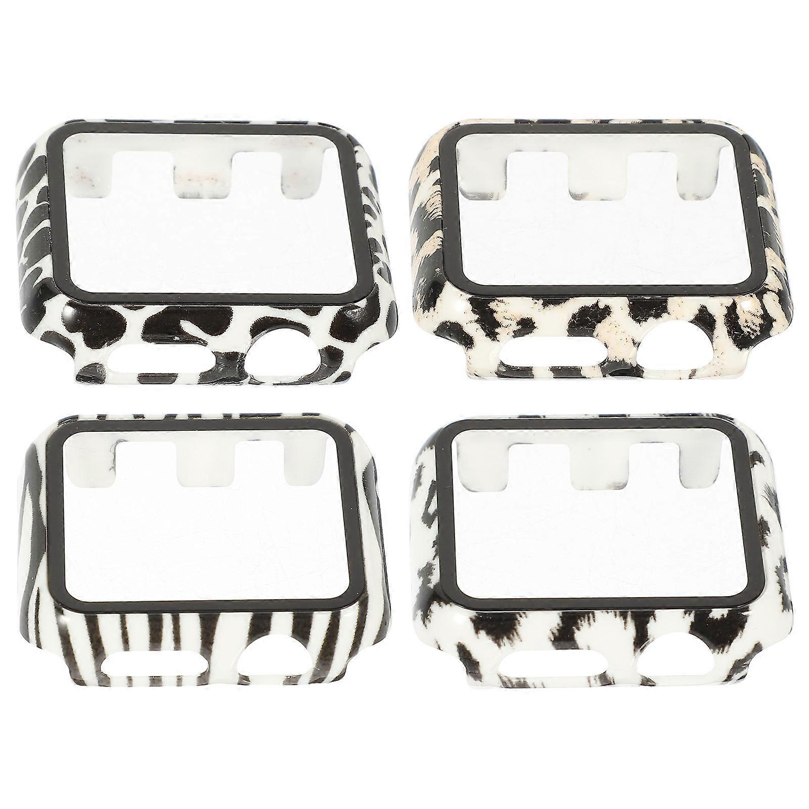 Watch Screen Protector Tempered Bumper Case Compatible with Iwatch 16Pcs