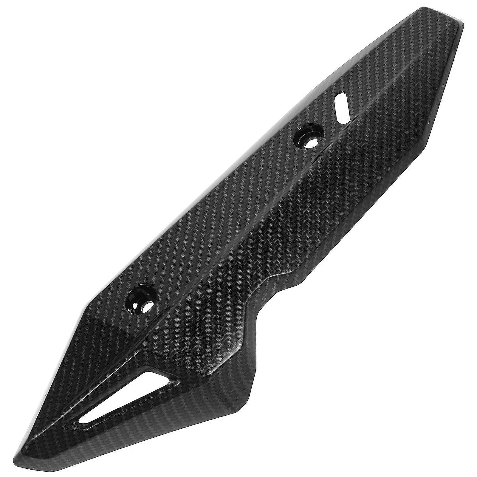 Heat Shield Protector Motorcycle Exhaust Cover for Durable Plastic