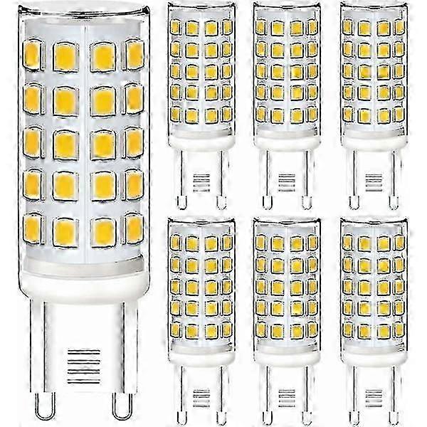 G9 LED Dimmable, 5W 230V Equivalent to 40W Halogen, 6-pack 2025