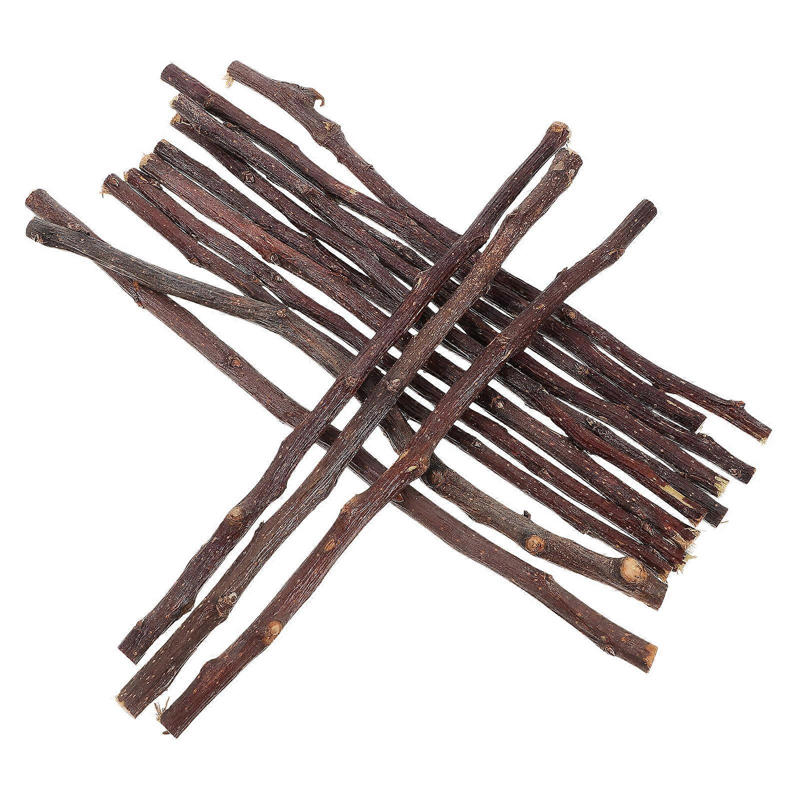 Craft Twigs Sticks Wood Log Sticks for DIY Crafts 250Pcs Brown Wood