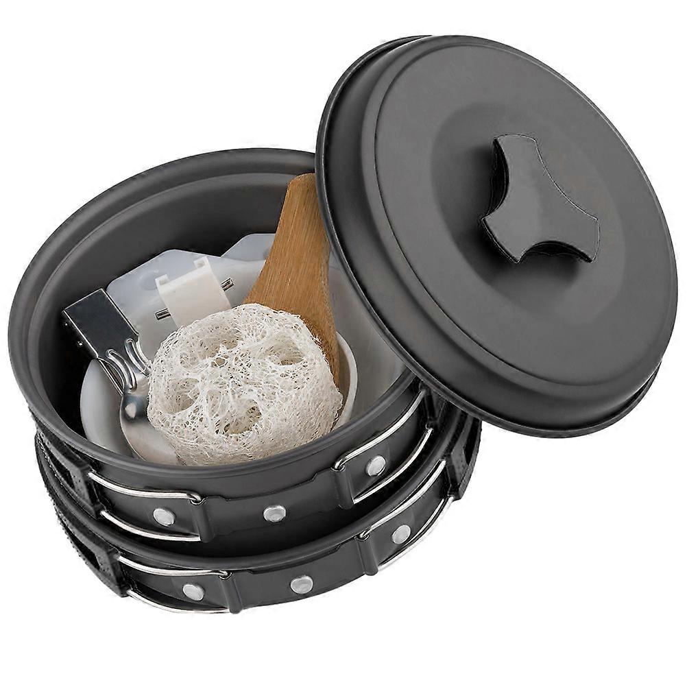 Camping Cooking Pot Multi-Function Utensil Set Suitable For Outdoor Cooking Activities 1Pcs