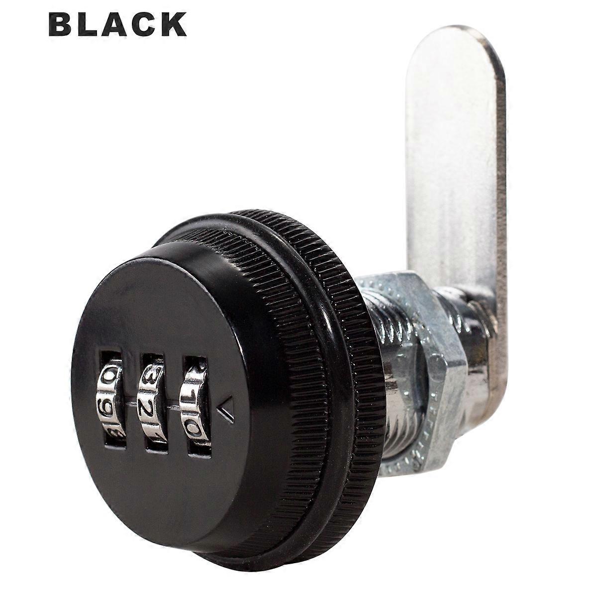 Password Coded Lock Combination Cam Locks Cabinet Drawer Mailbox  Locker 3-Digit Pass Code Protector