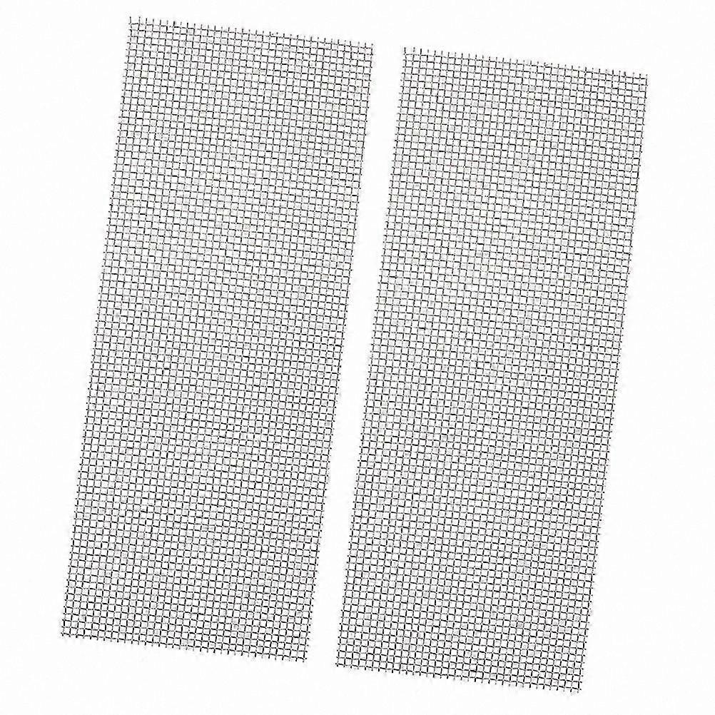 Rectangular Grid Moss Net for Underwater Plant Cultivation 2Pcs Sturdy Waterproof Design