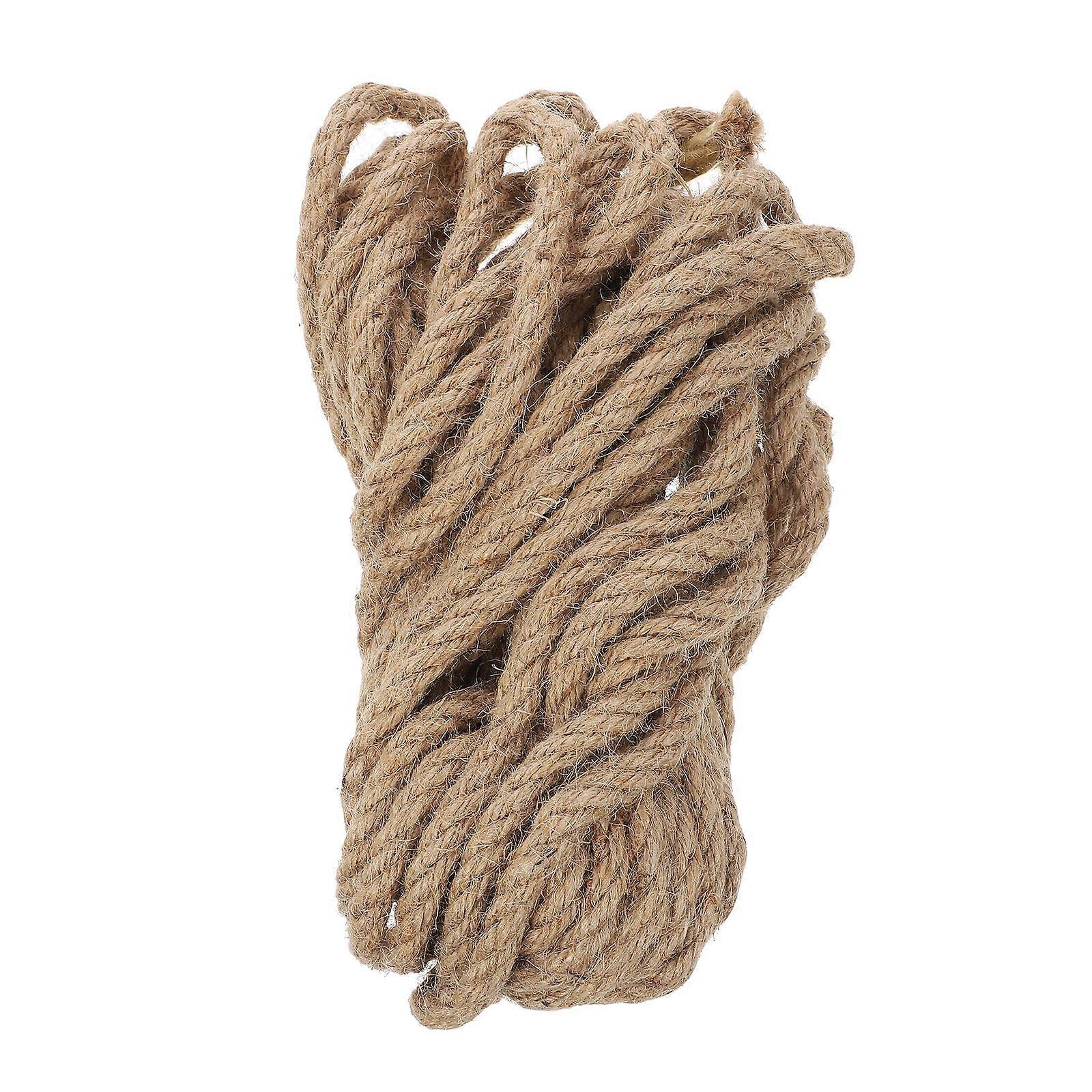 Natural Hemp Rope Jute Rope Crafts for Decoration 1 Bundle