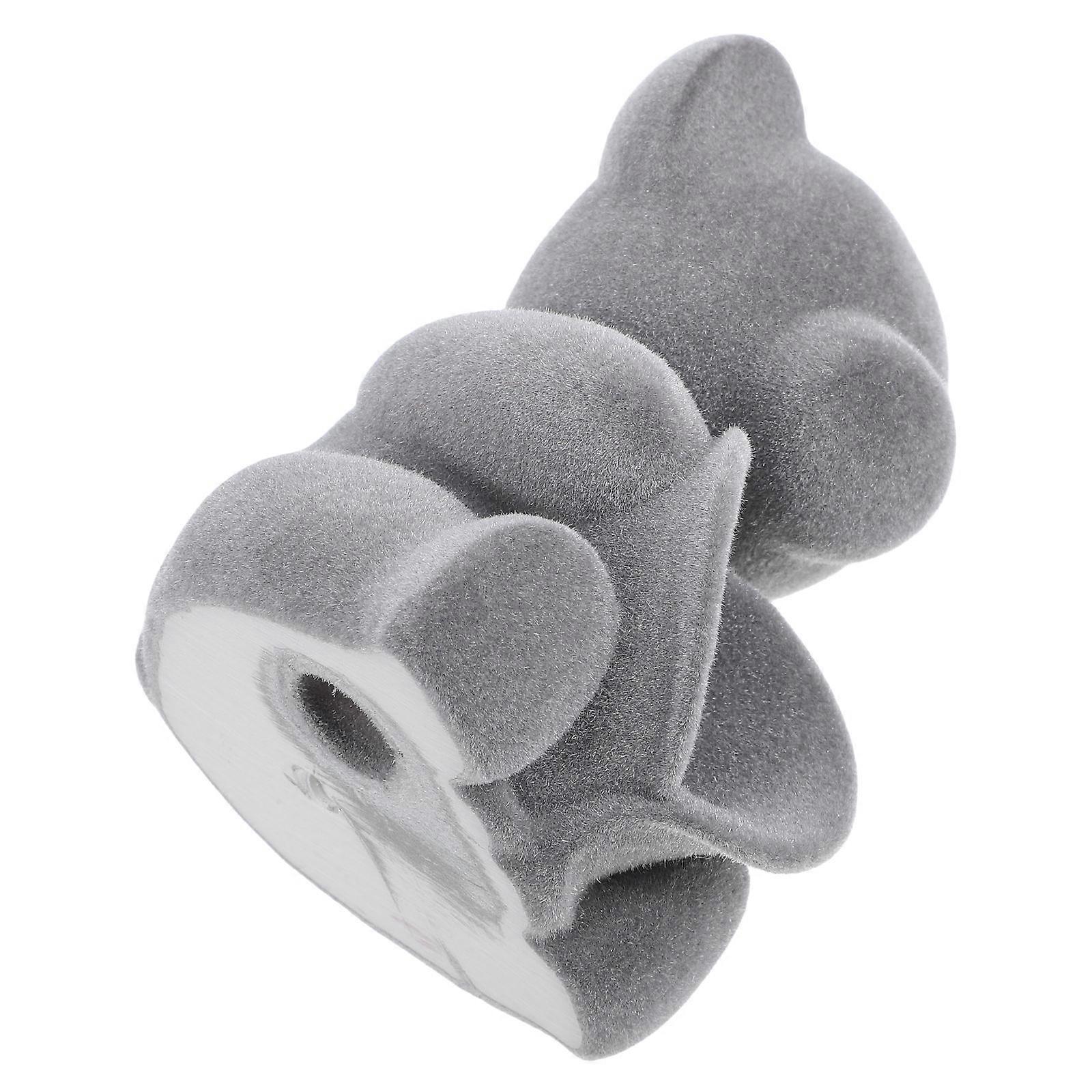 Adorable Small Bear Figurine Bear Statue for Decoration 2Pcs Table Decor