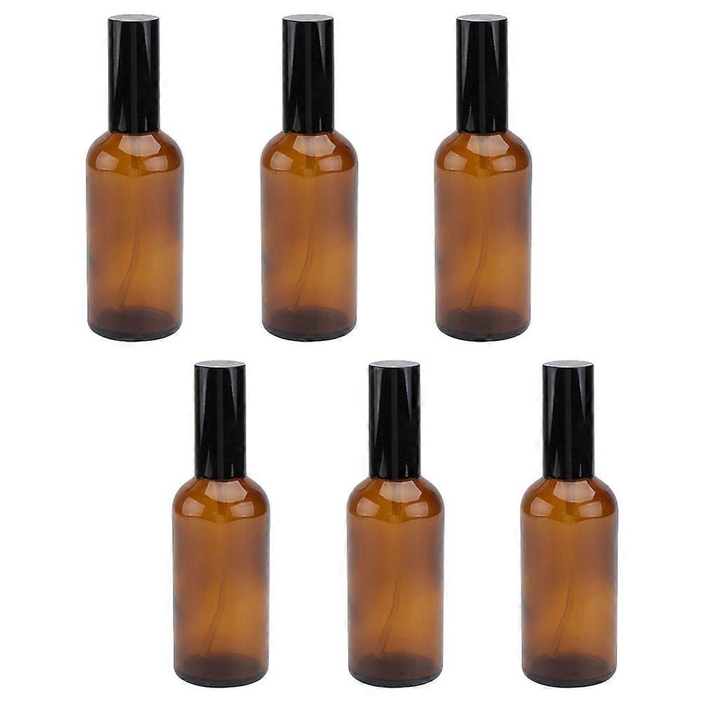 Glass Essential Oil Bottles with Spray Function 30Pcs Brown Refillable Bottles for Home Use