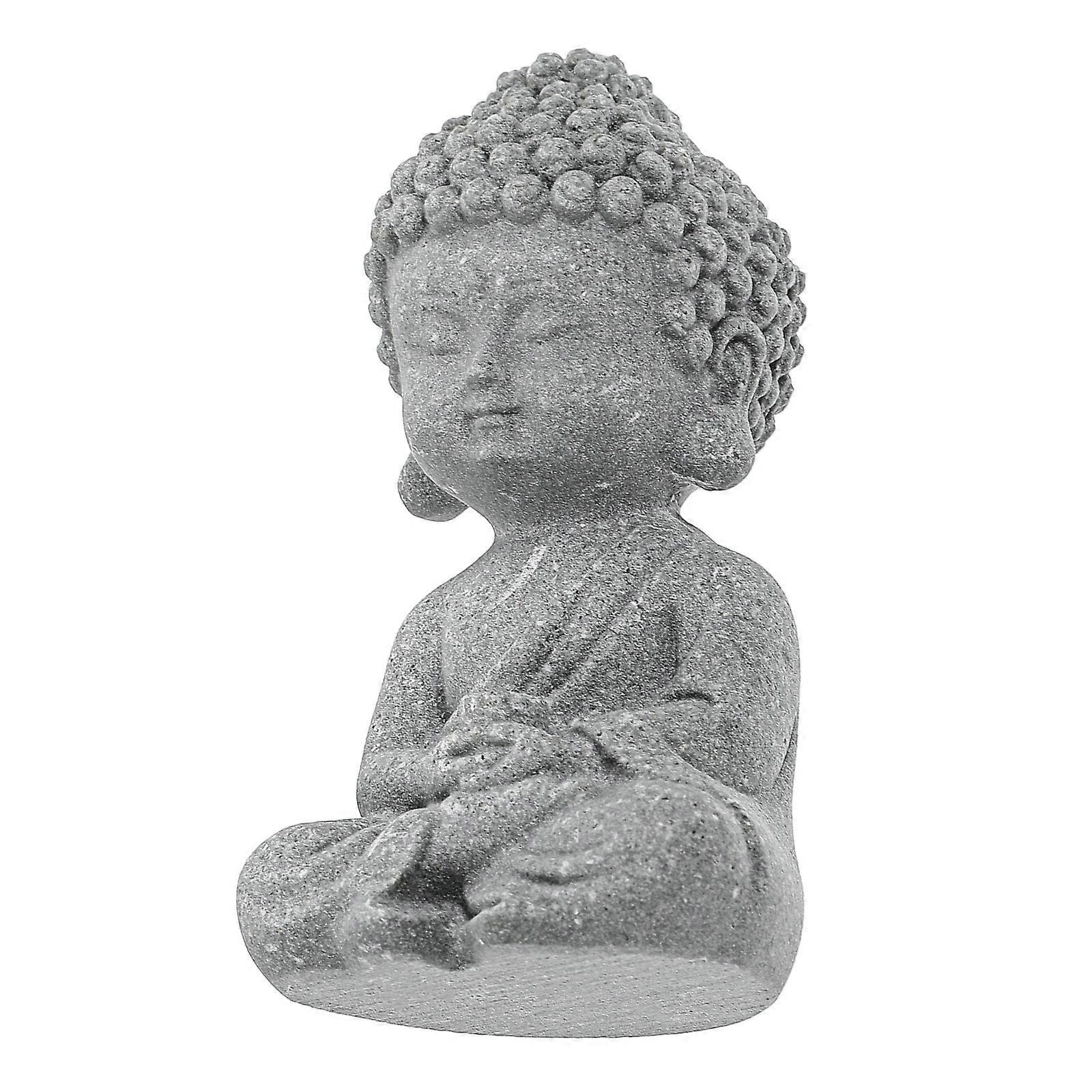 Fish Tank Buddha Statue Decorated with Resin Material for Aquarium Use