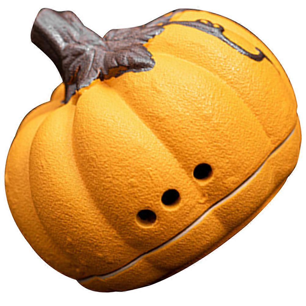 Pumpkin Decor Incense Holder Ceramic Incense Holder for Desktop 3Pcs