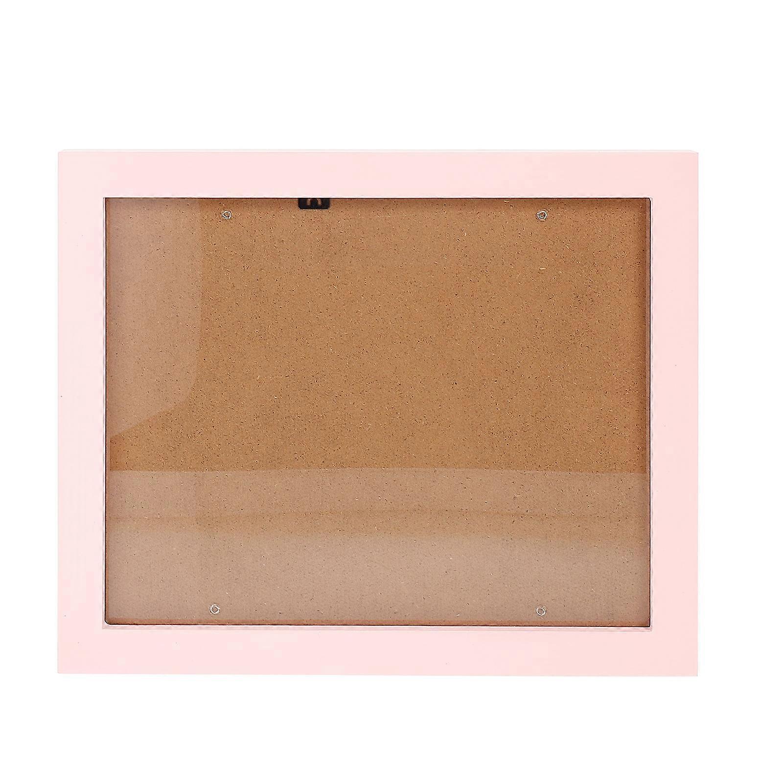 Pink Wall Picture Frame for Photo Display 3Pcs Set with Table Display Option