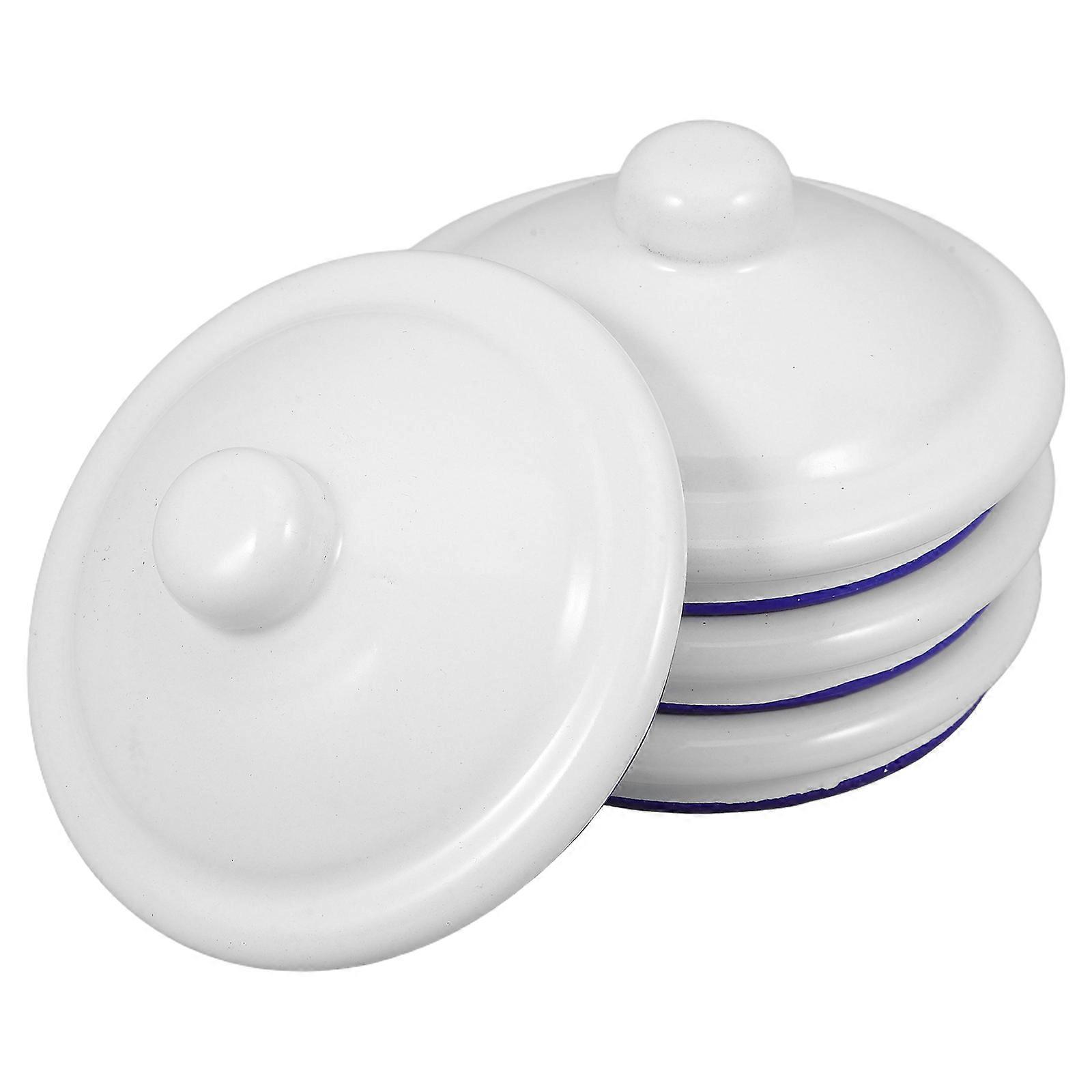 Enamel Mug Lid Replacement for Tea Cup Covers 20Pcs Set for Home Use