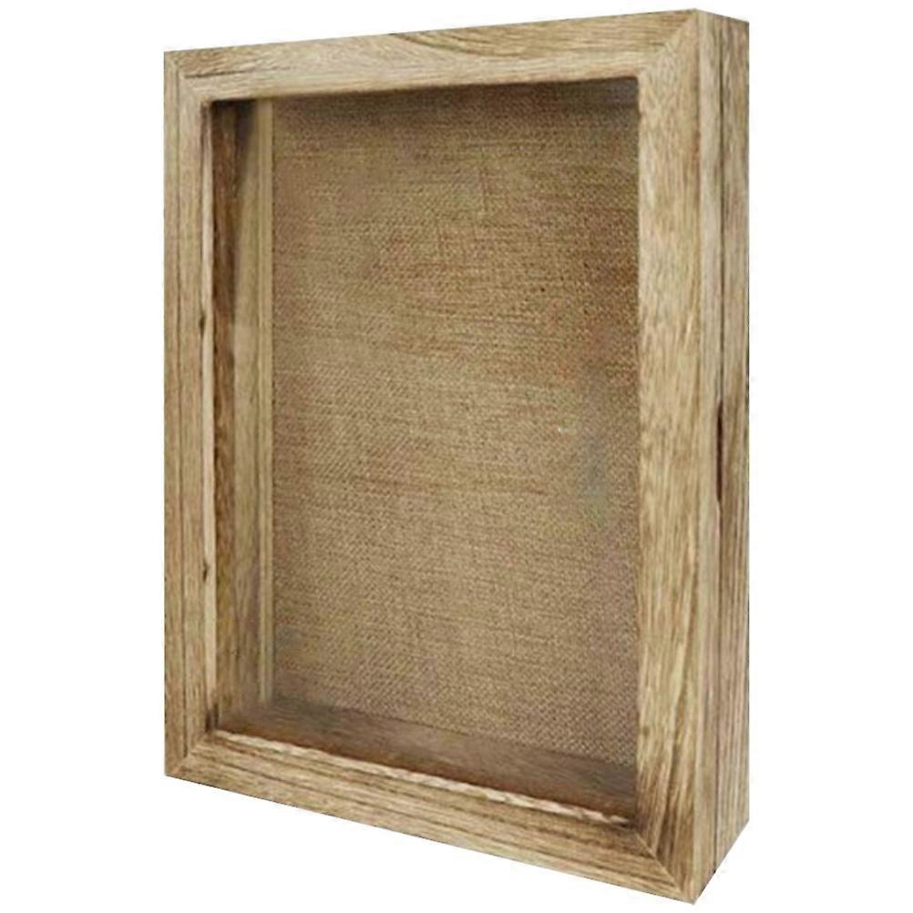 Insect Display Case Wooden Specimen Display Box for Storage 3Pcs Pressed Flower