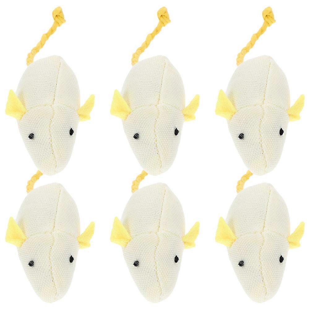 Cat Plush Mouse Toy Mouse Kitten Toys for Interactive Exerciser 30Pcs