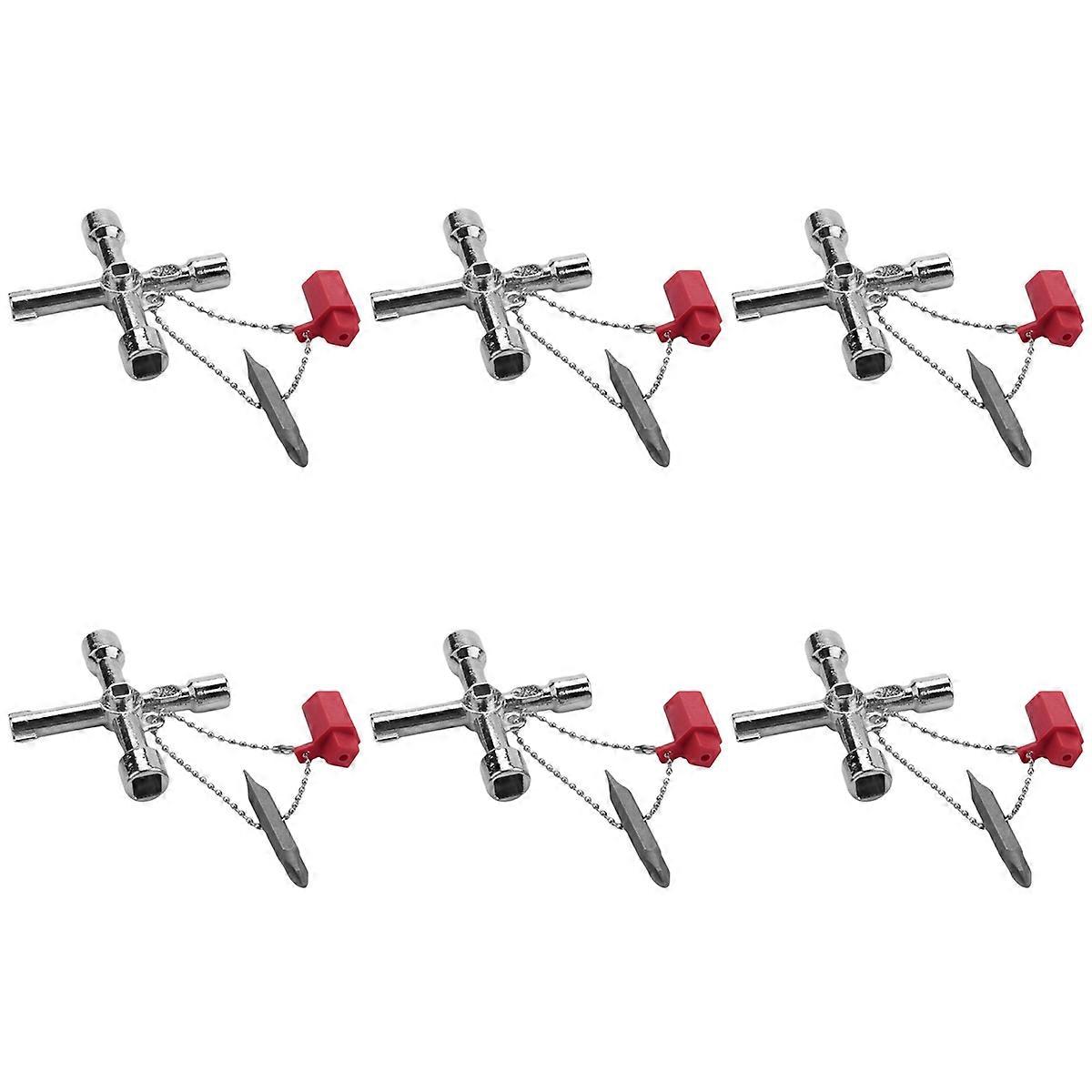 4 In1 Meter Box Key Gas Key Meter Key Multi-Functional Utilities Key