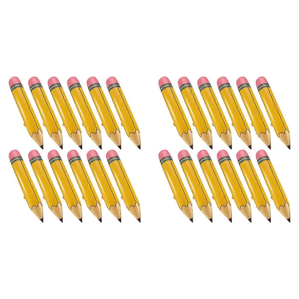 12 Pcs 27 Inch Giant Large Inflatable Pencil
