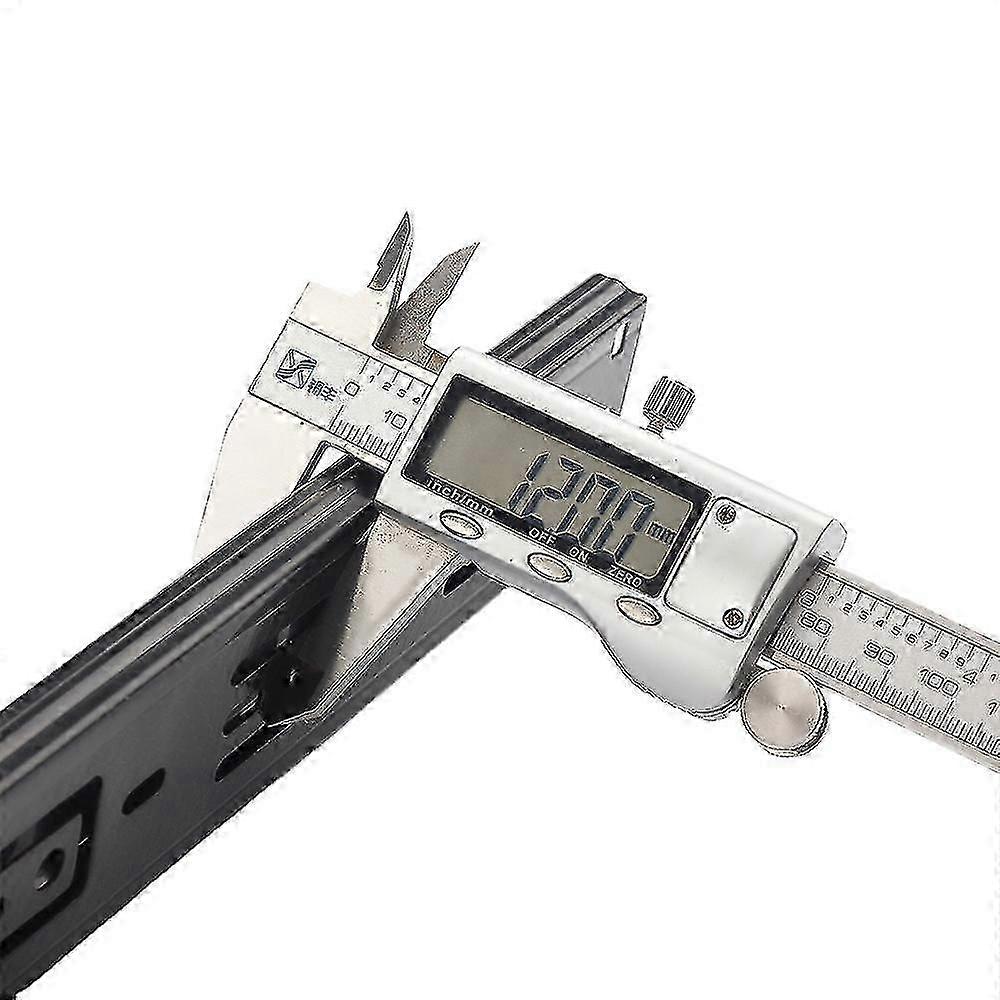 Telescope Channel Full Extension Tool Box Telescopic Heavy Duty Ball Bearing Drawer Slides Rail