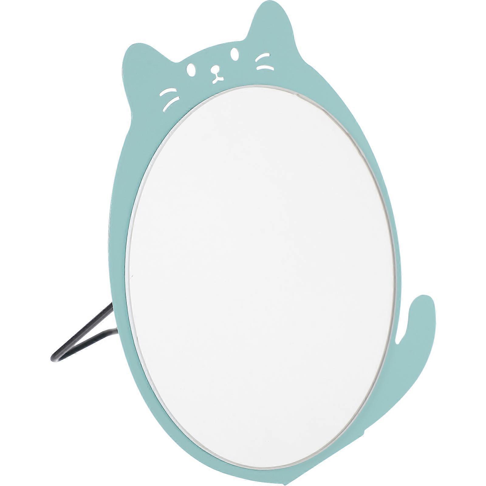 Green Hanging Mirror Desktop Cosmetic Mirror for Home Use