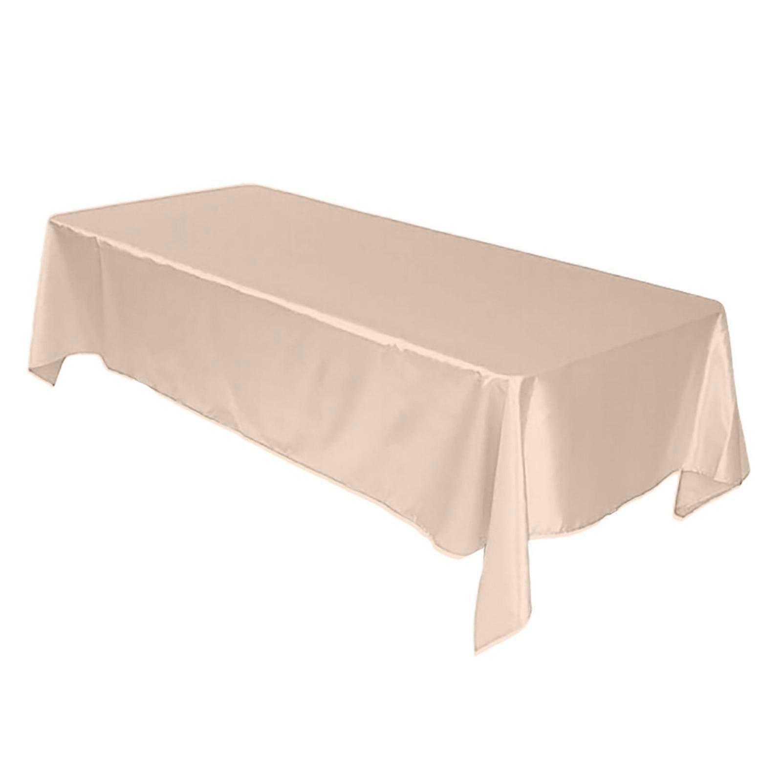 WRXMIJNHGSA Tablecloth Tablecloth Rectangle Grey Polyester Buffet Parties Holidays 147*259cm