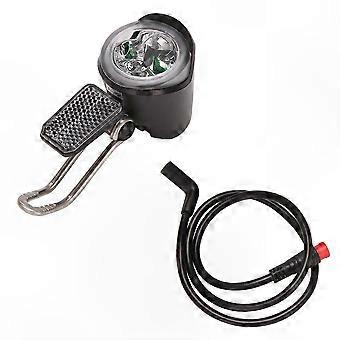 Bicycle LED Headlight 6V-60V Waterproof Front Light for E-Bikes and Bicycles