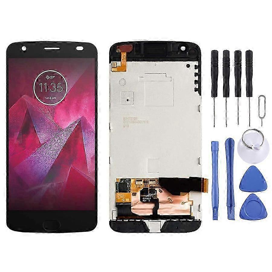 COMPATIBLE LCD Screen for Motorola Moto Z2 Force XT1789 Digitizer Full Assembly with Frame
