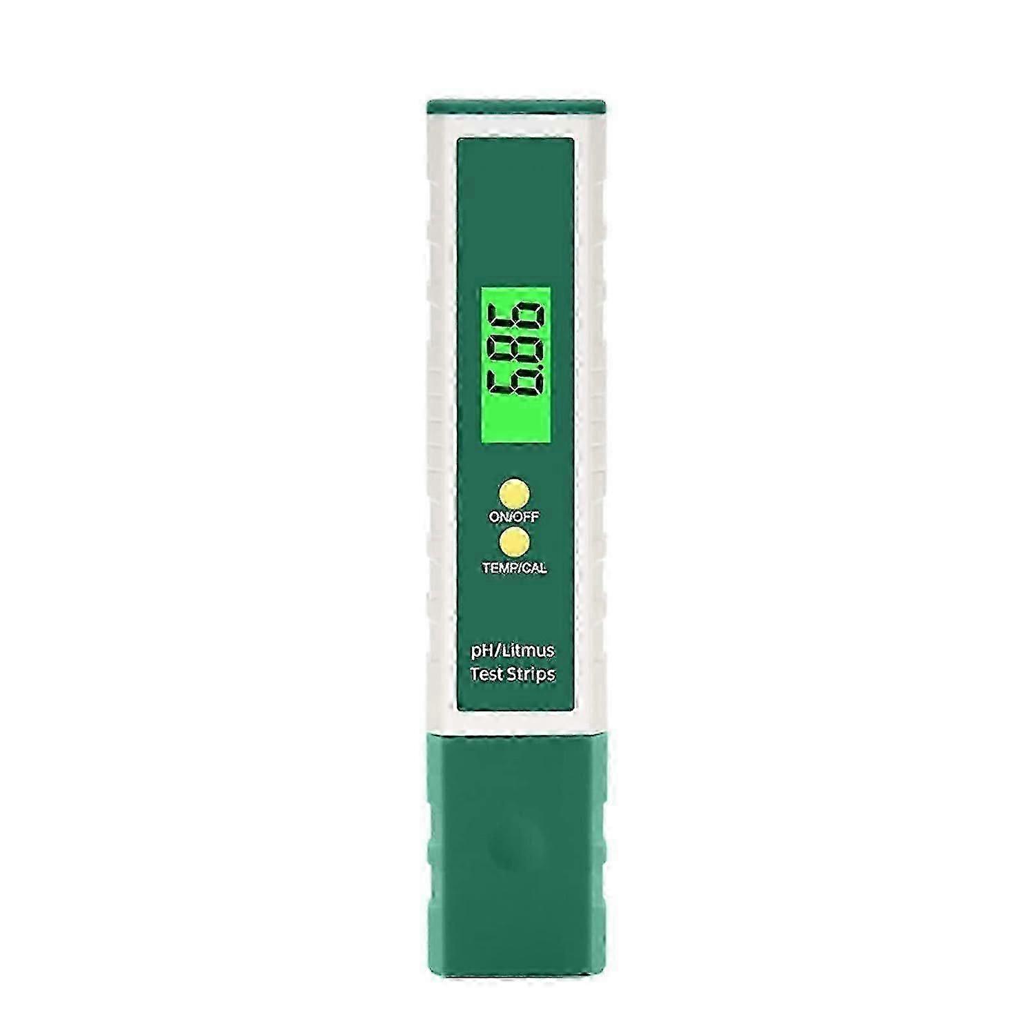 Water Quality Tester, PH Metre, Temperature Function Water Quality Tester PH Meter Digital for Water Potable, Hydroponics, Pools, Aquariums