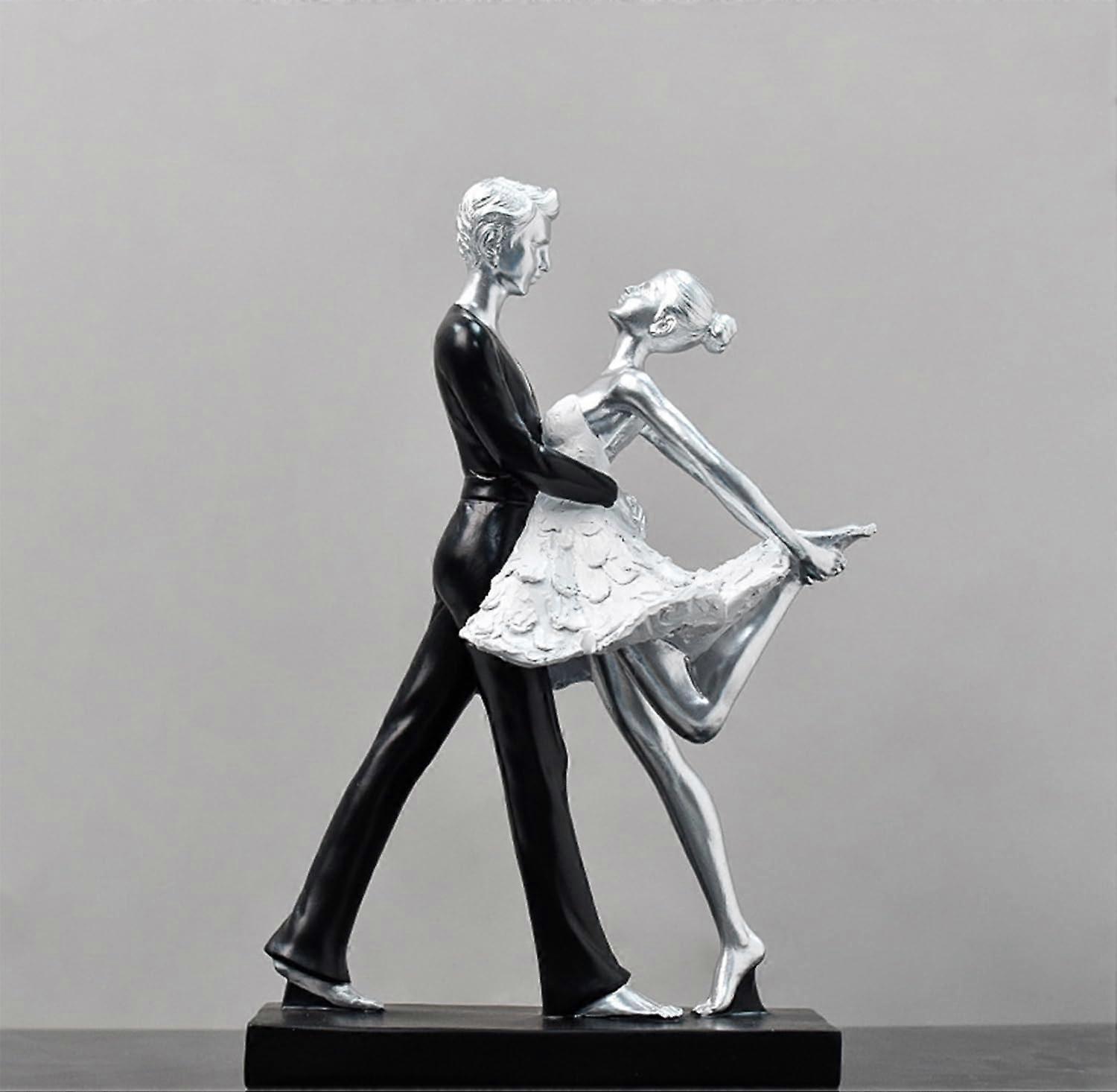 Ballet Figures Dancing Statue Home Decor Resin Sculpture Artwork