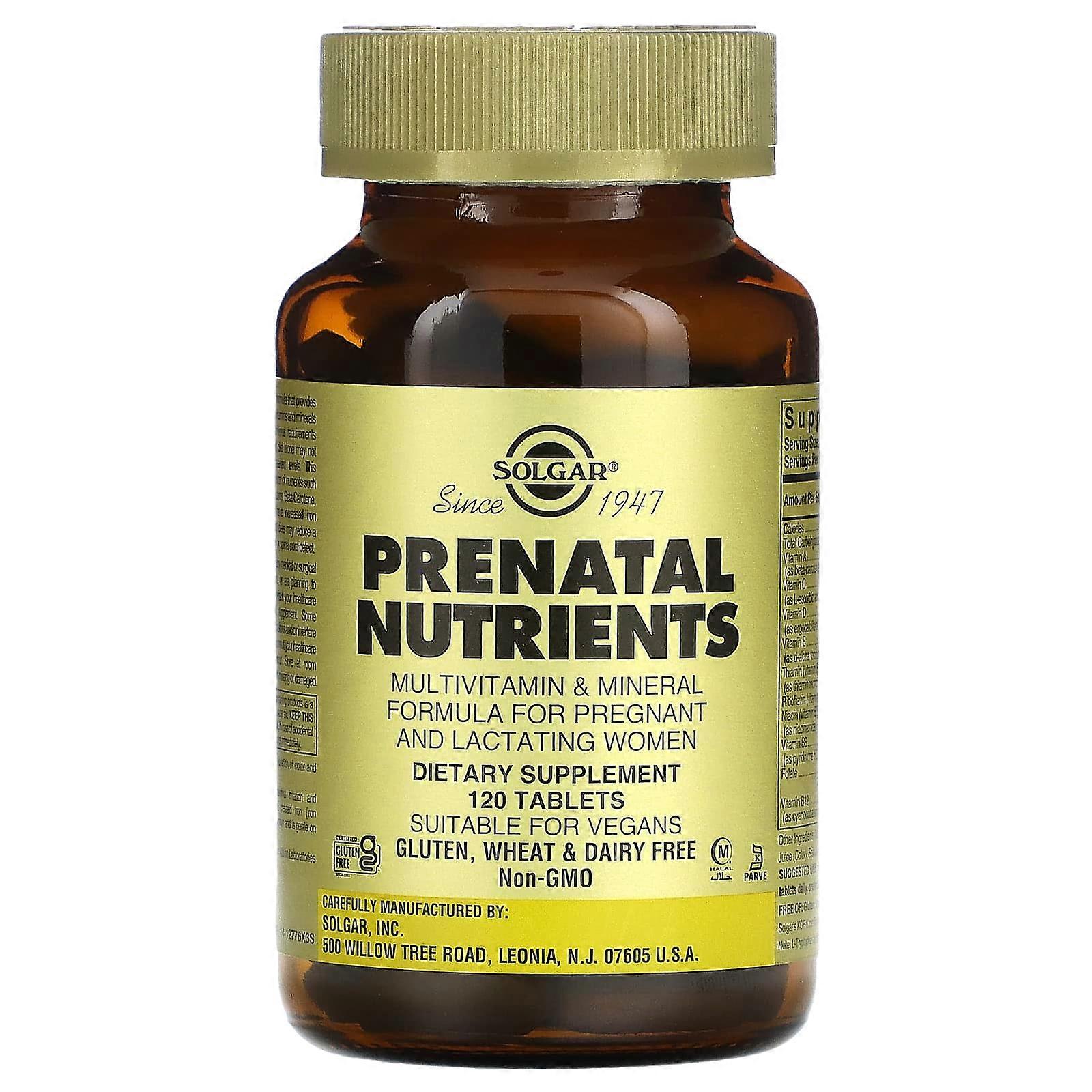 Prenatal Nutrients, 120 Tablets