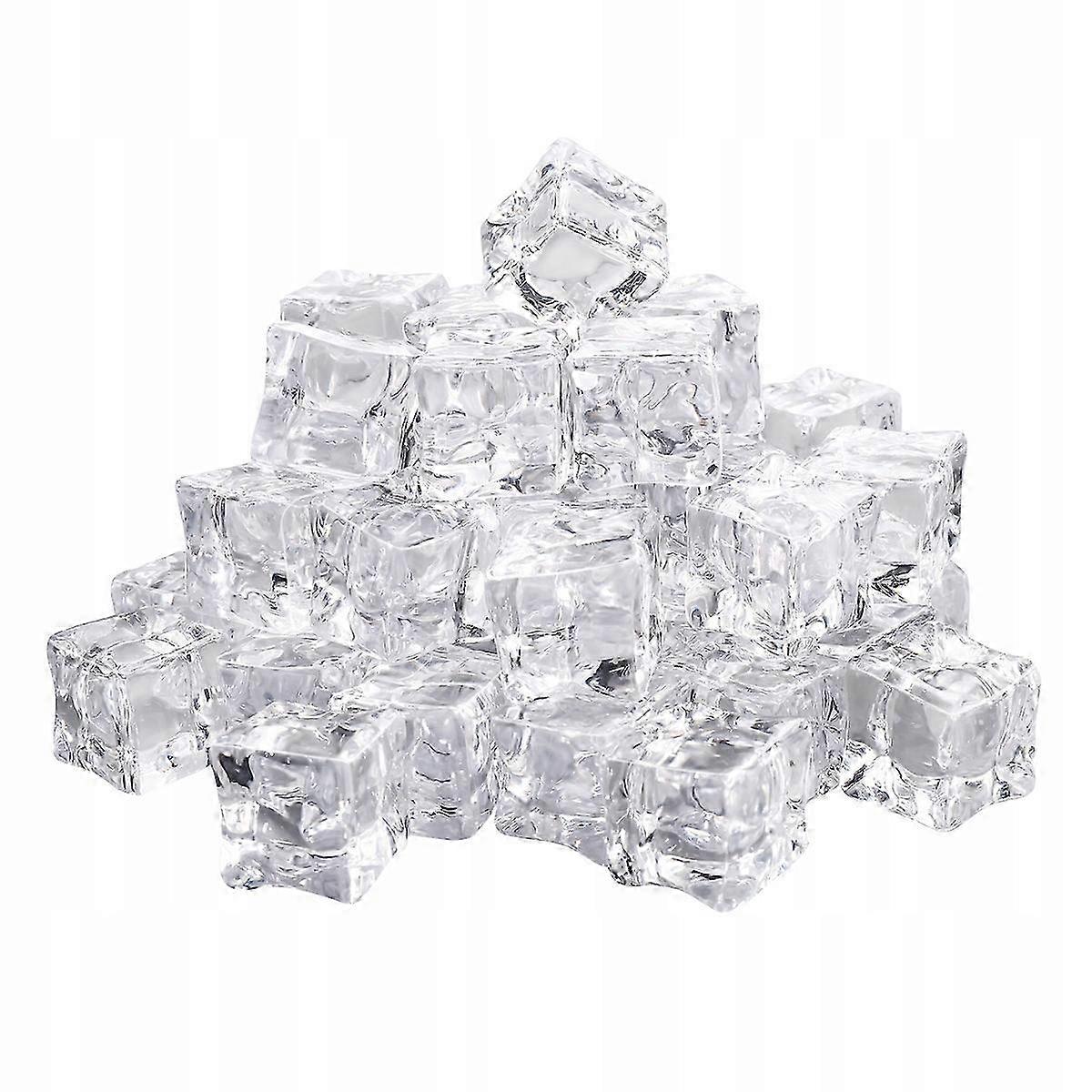 25-26 Realistic Irregularly Shaped Ice Cubes