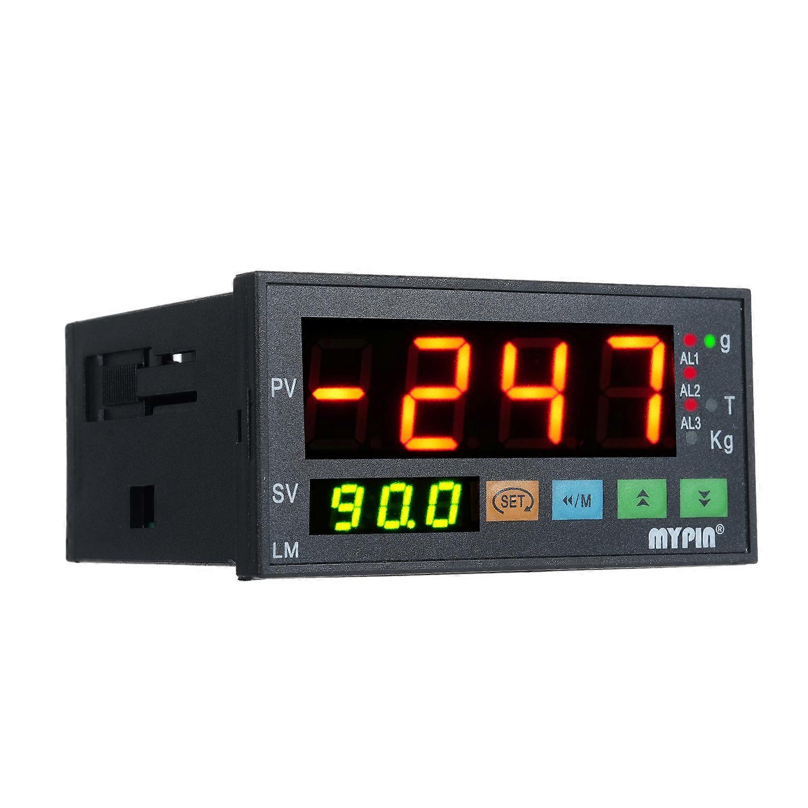 MYPIN AC 110/220V 50/60Hz Load Cell Indicator Display Weighing Transducer Batching Trasmitter Weight Sensor with Display