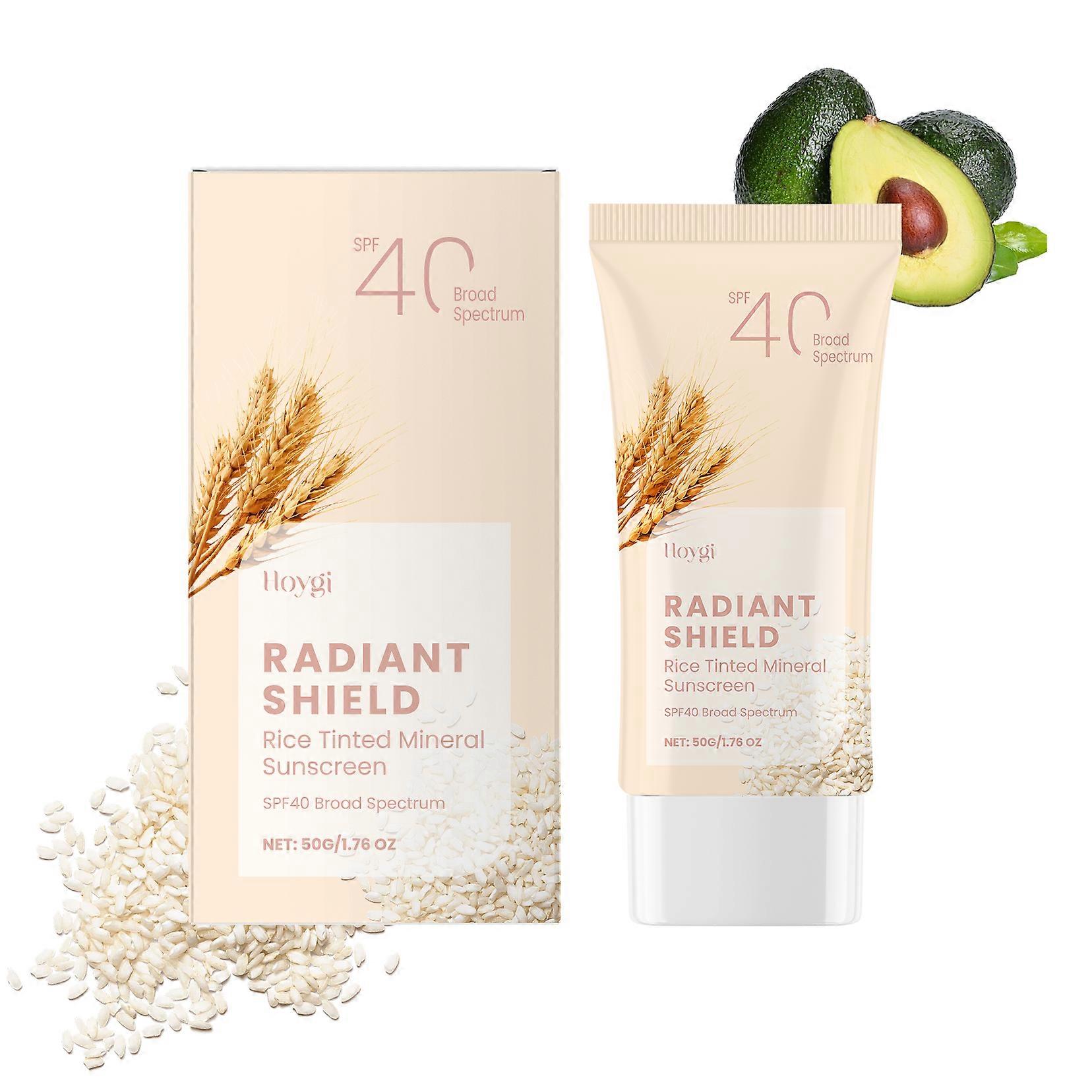 Hoygi Gentle Protective Cream Moisturizes And Brightens The Face, Providing Isolation Care. It Is A Light, Refreshing And Non-Sticky Protective Cream