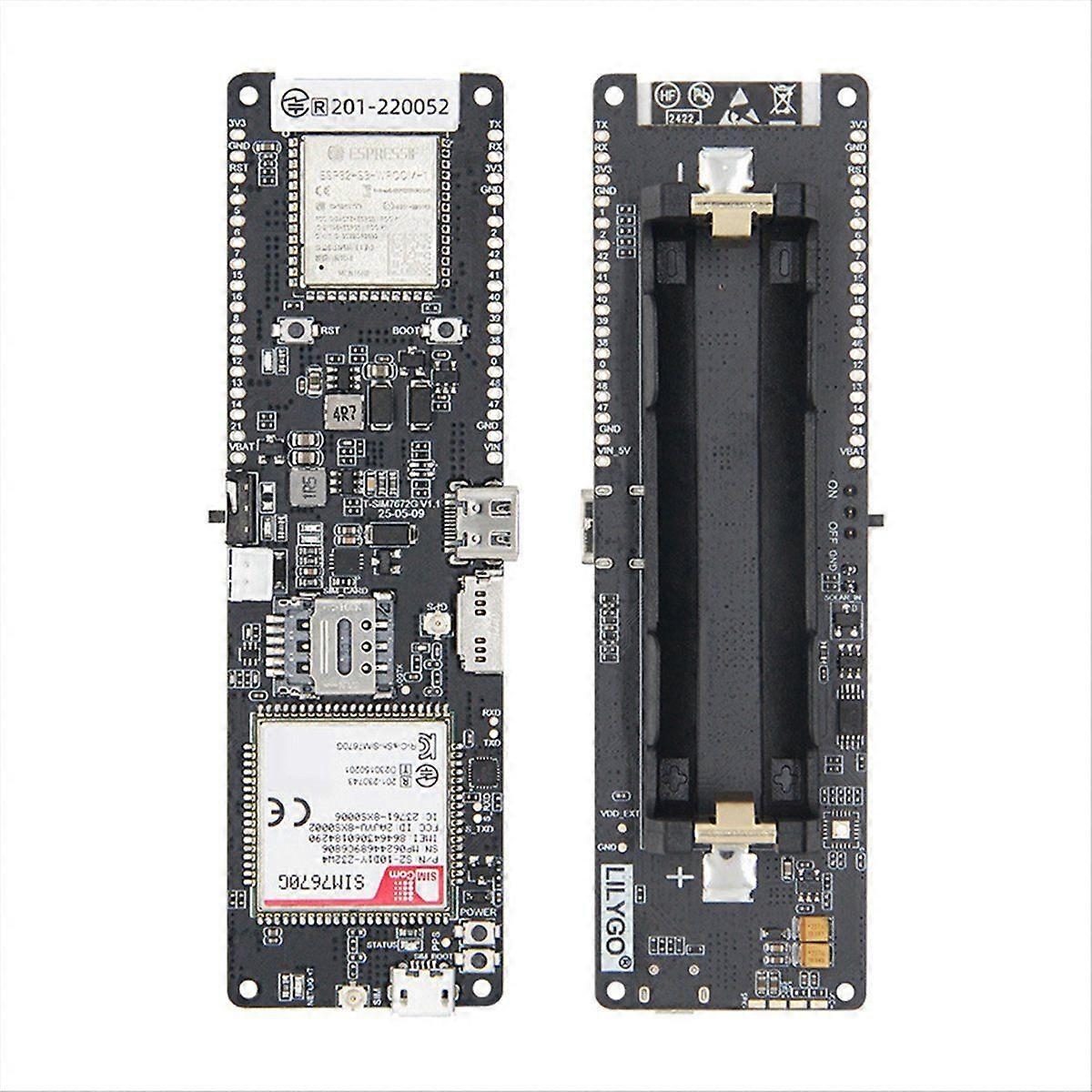 T-SIM7670G-S3 LTE 4G ESP32-S3 Development Board Cellular Module IOT Devices Long-Range Communicati