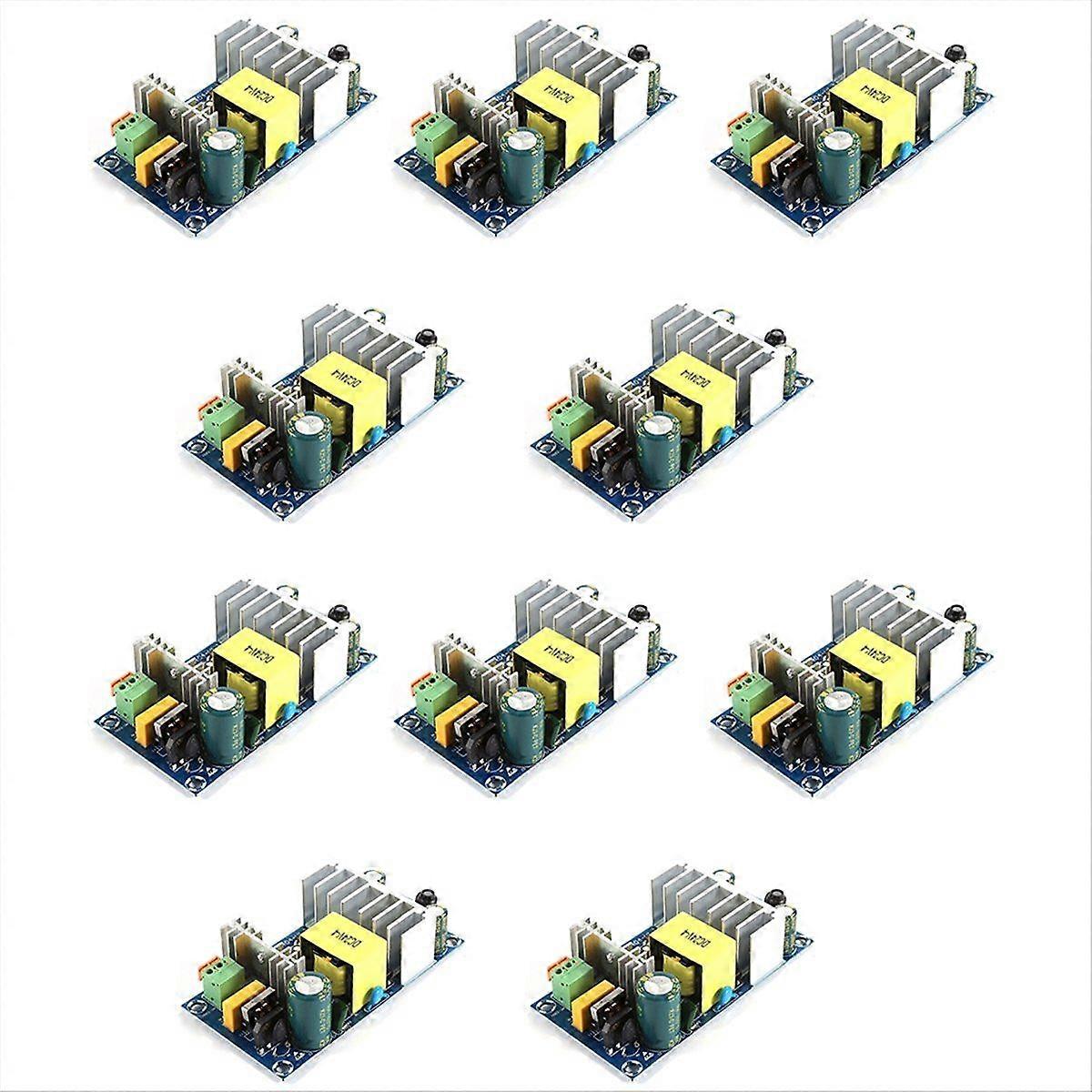 10pcs 24V 4A-6A AC-DC Switching Power Supply Module High Power Power Modules with Overcurrent & Sho