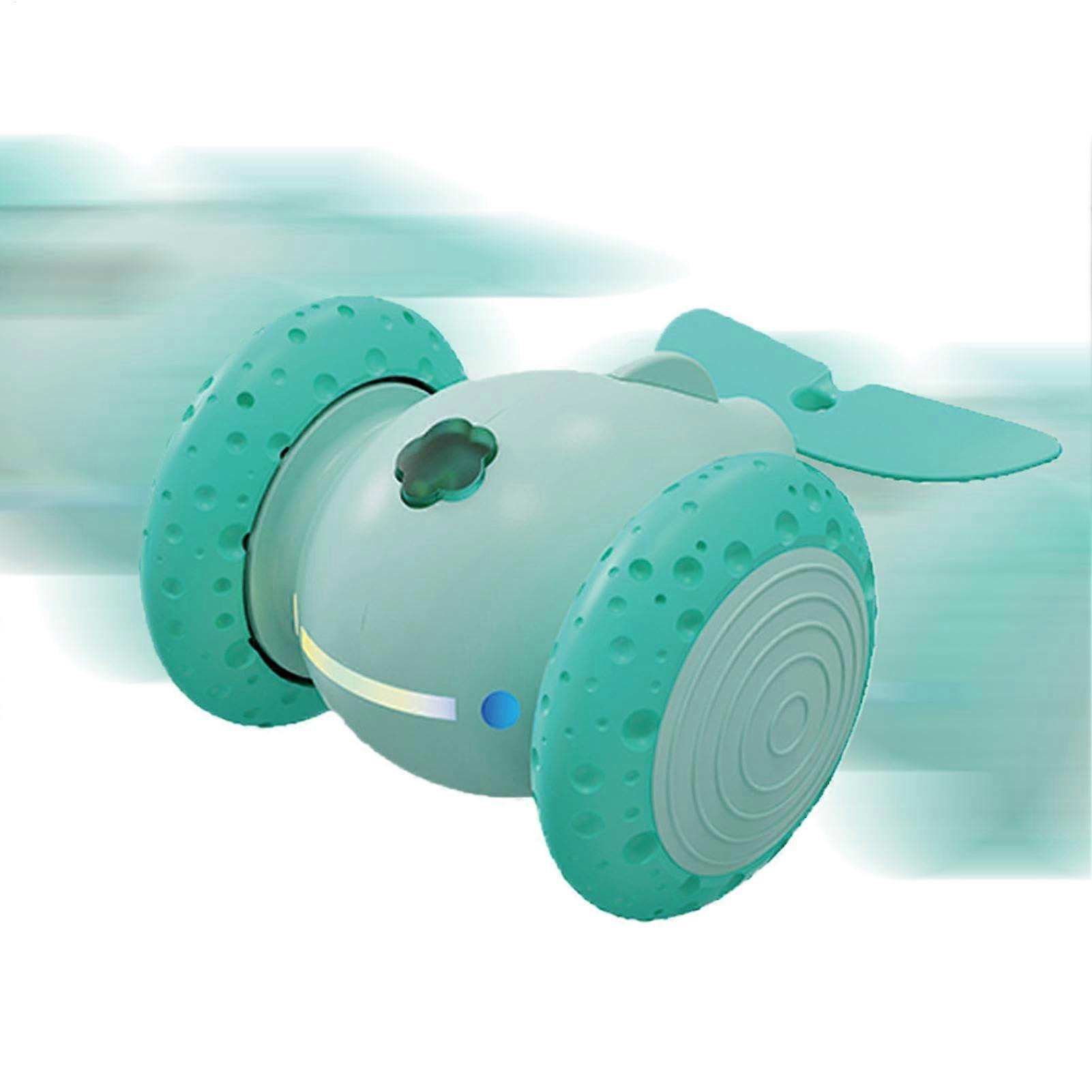 Smart Cat Toy Rechargeable Electric Cat Toy Half Turn Function 180 Degree Rotatable Flexible Battery Operated Pet Toy