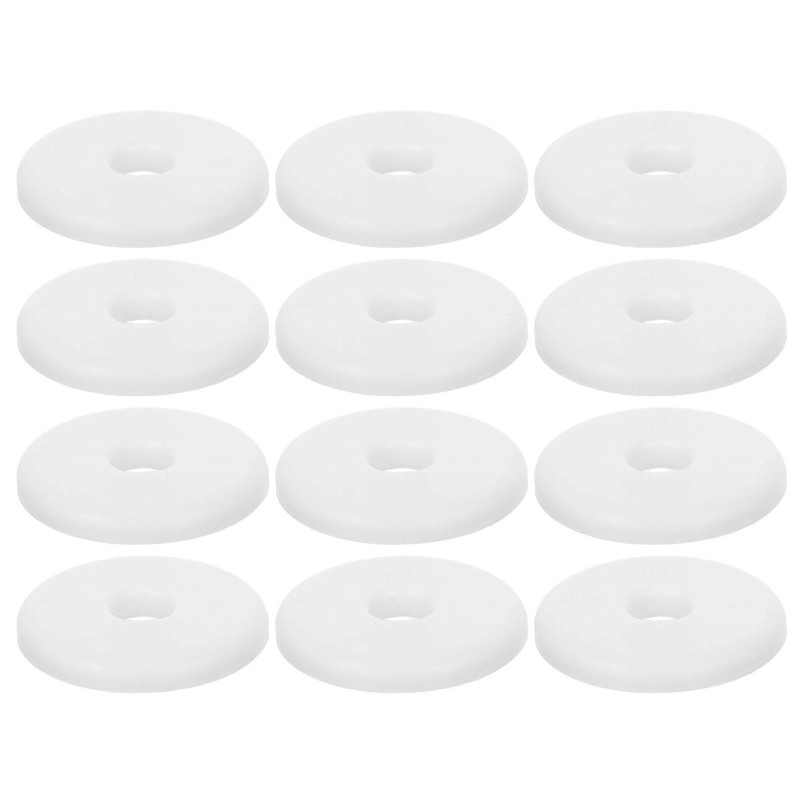 Pipe Decorative Plate Split Flange Cover for Radiator Pipes 12Pcs