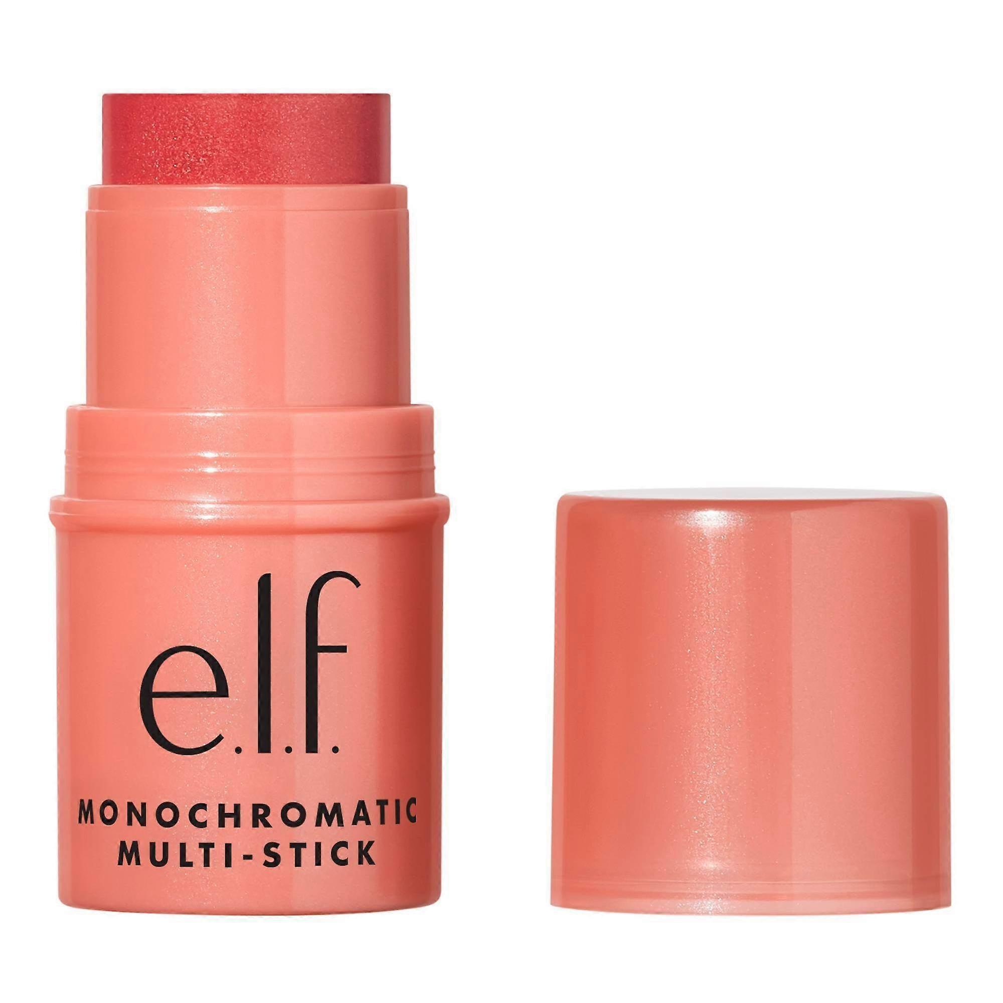 E.l.f. Monochromatic Multi Stick, Glimmering Guava, 0.155 Oz