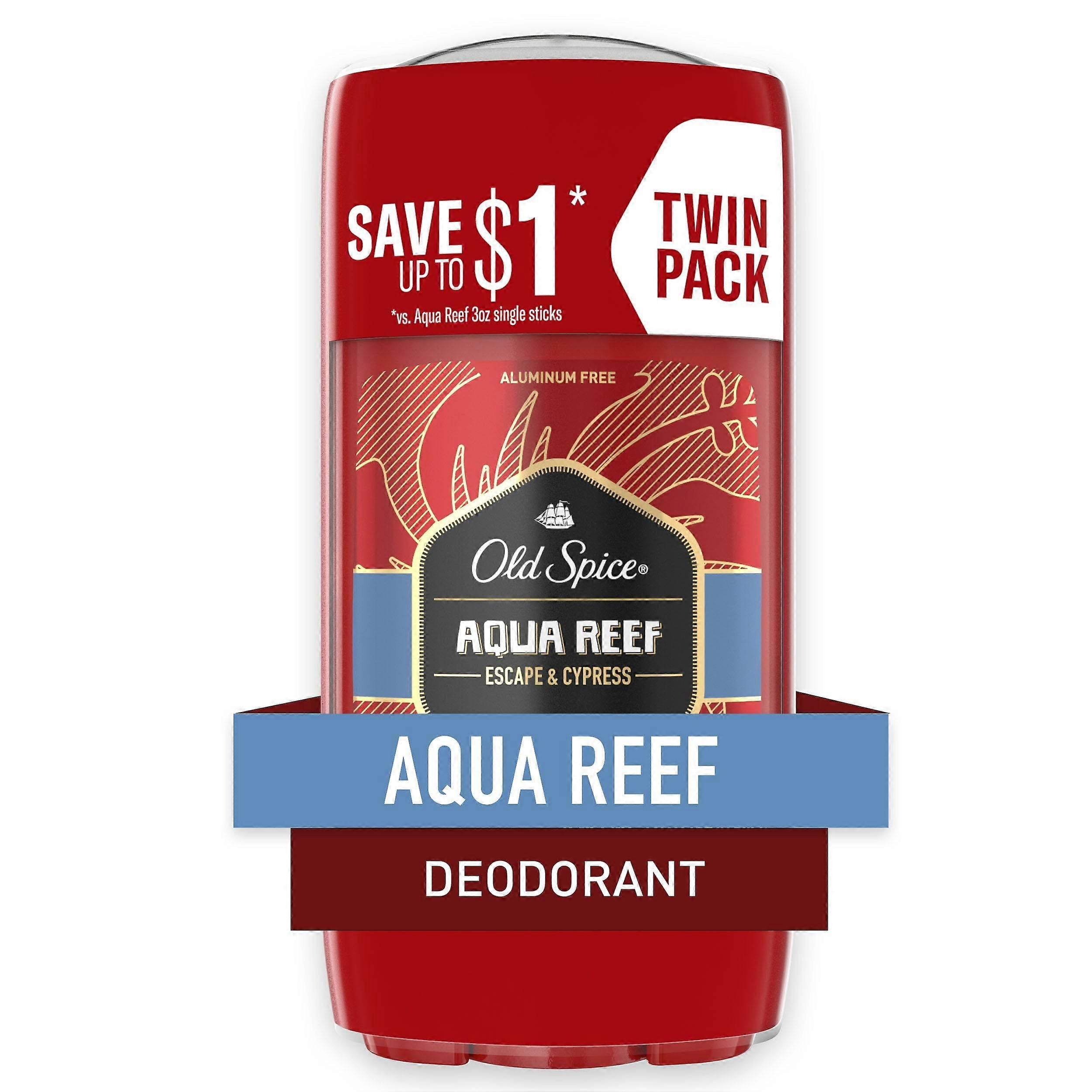 Old Spice Red Collection 除臭剂，Aqua Reef，2 片