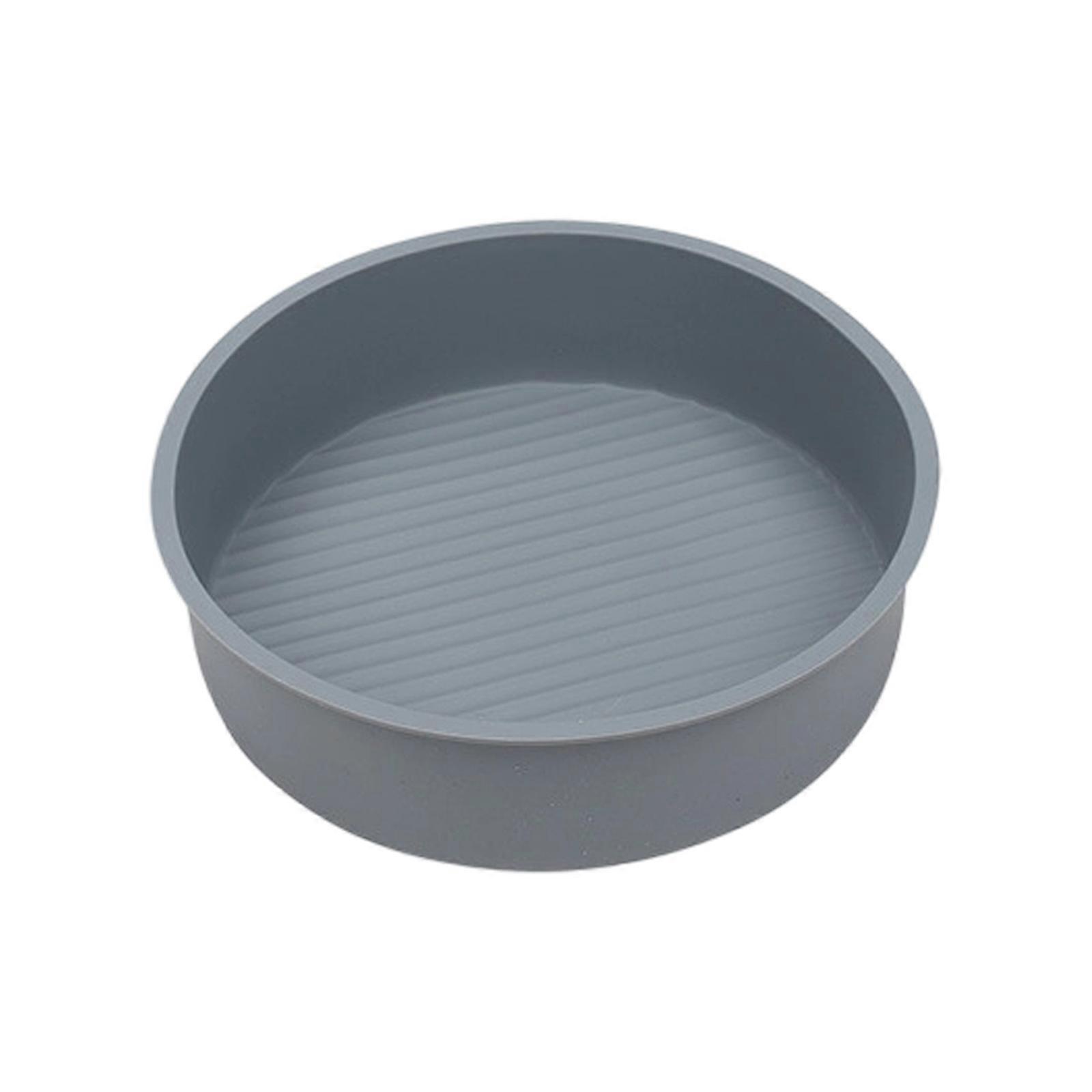 Flexible Silicone Cake Molds With Sturdy Structure For Effortlessly Demolding Perfect For DIY Baking Creation  Nordic gray