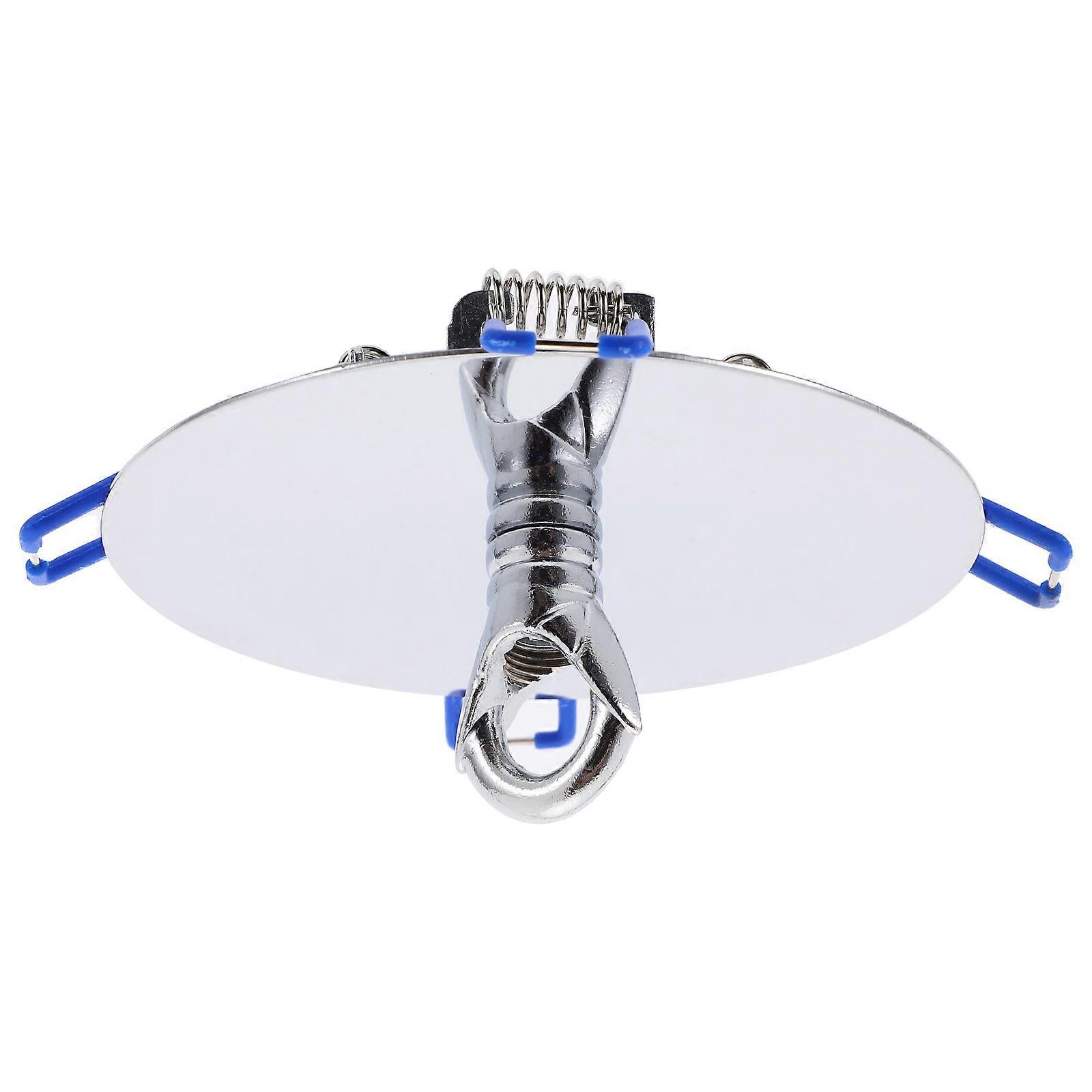 Ceiling Light Mounting Plate Silver Zinc Alloy Pendant Lamp
