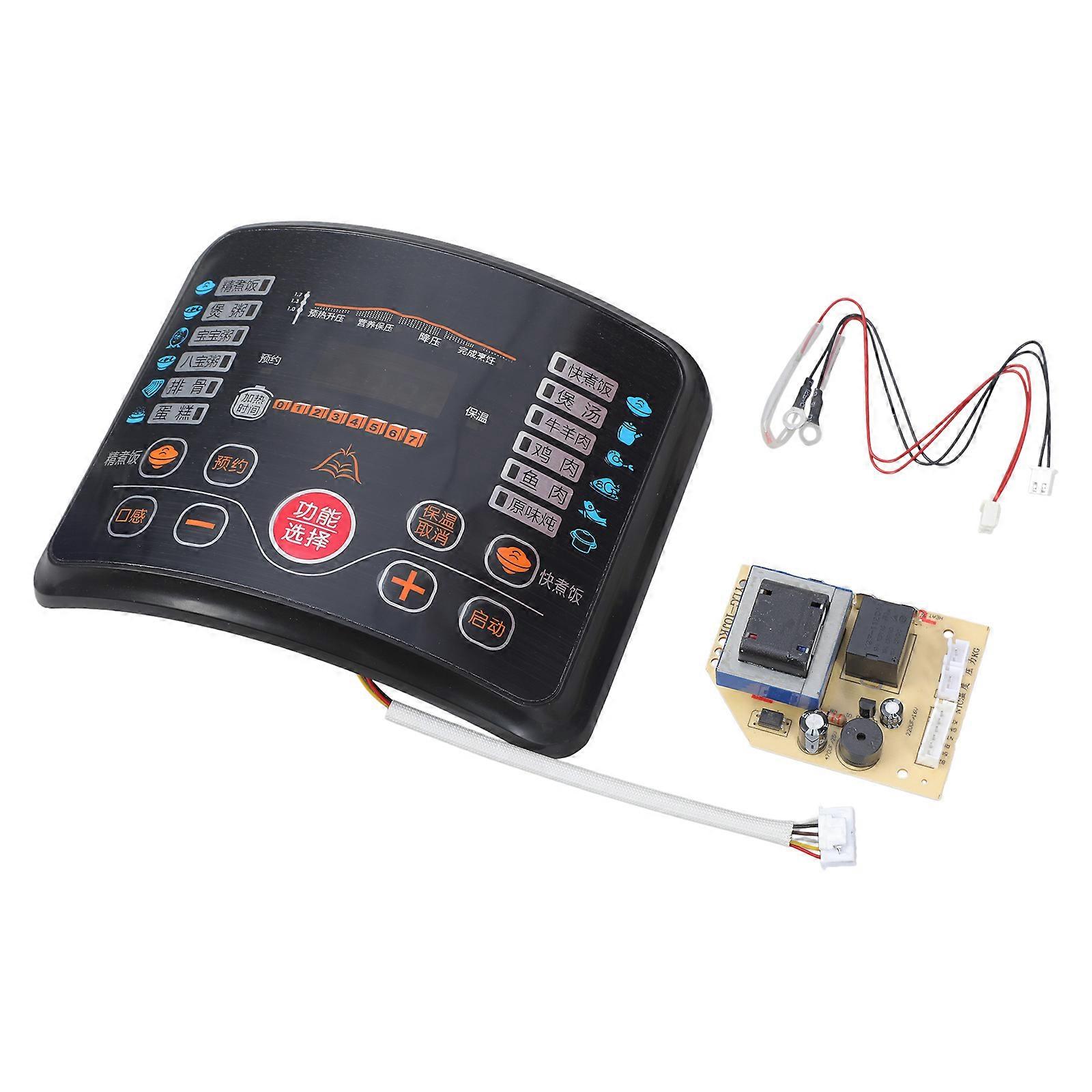 Circuit Control Board Circuit Control Power Board Stability Mainboard PCBA Texture Suitable for Electric Pressure Cooker Multicolor