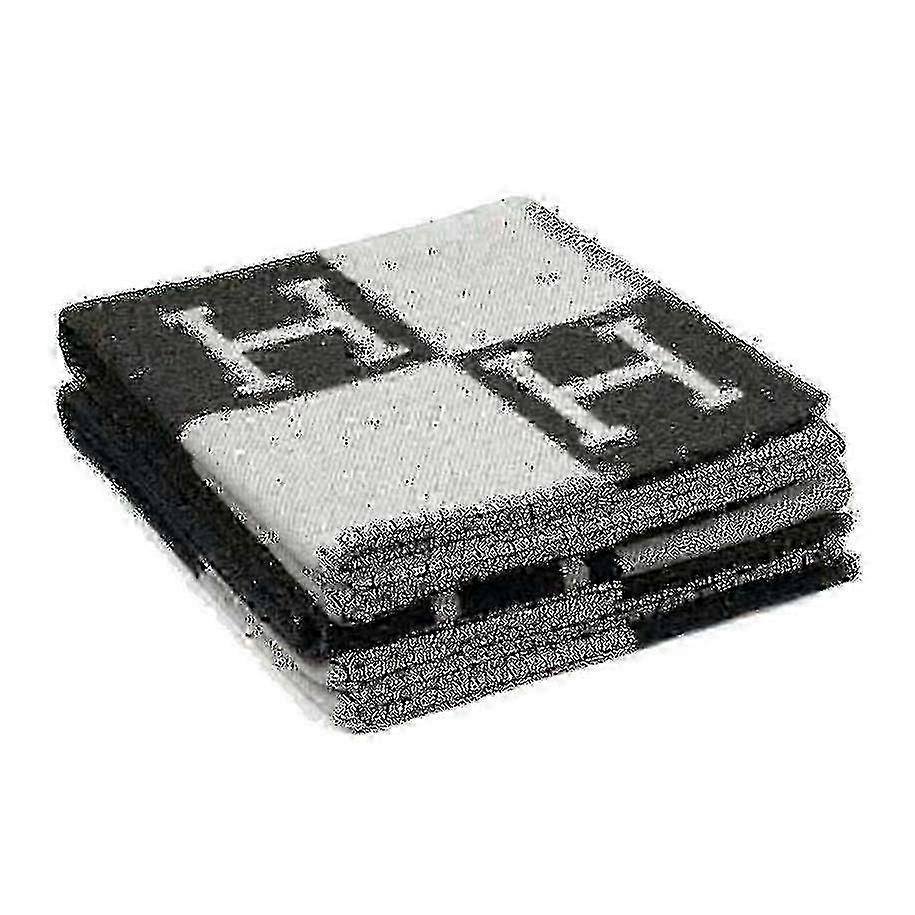 Knitted Artificial Wool Cashmere Warm Throw Sofa Blanket