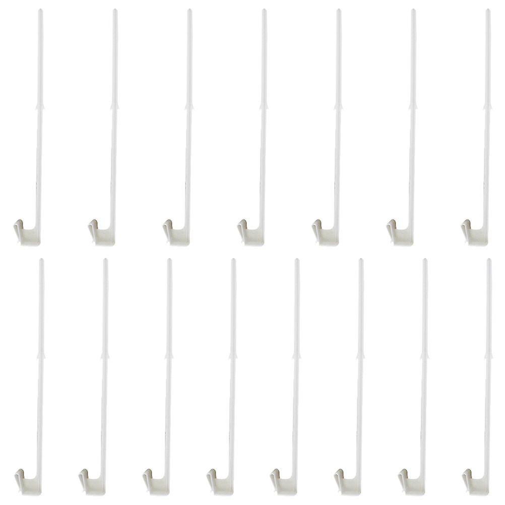 15pcs Car Window Flagpoles  Flag Holder Vehicle Window Flag Racks Without Flag