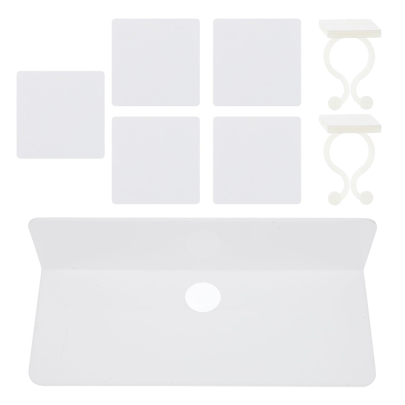 Hanging Tv Mount Wooden Corner Shelves Wall Storage Rack Router Tablet Holder White Shelf Bookshelf Speaker Stands Display Small